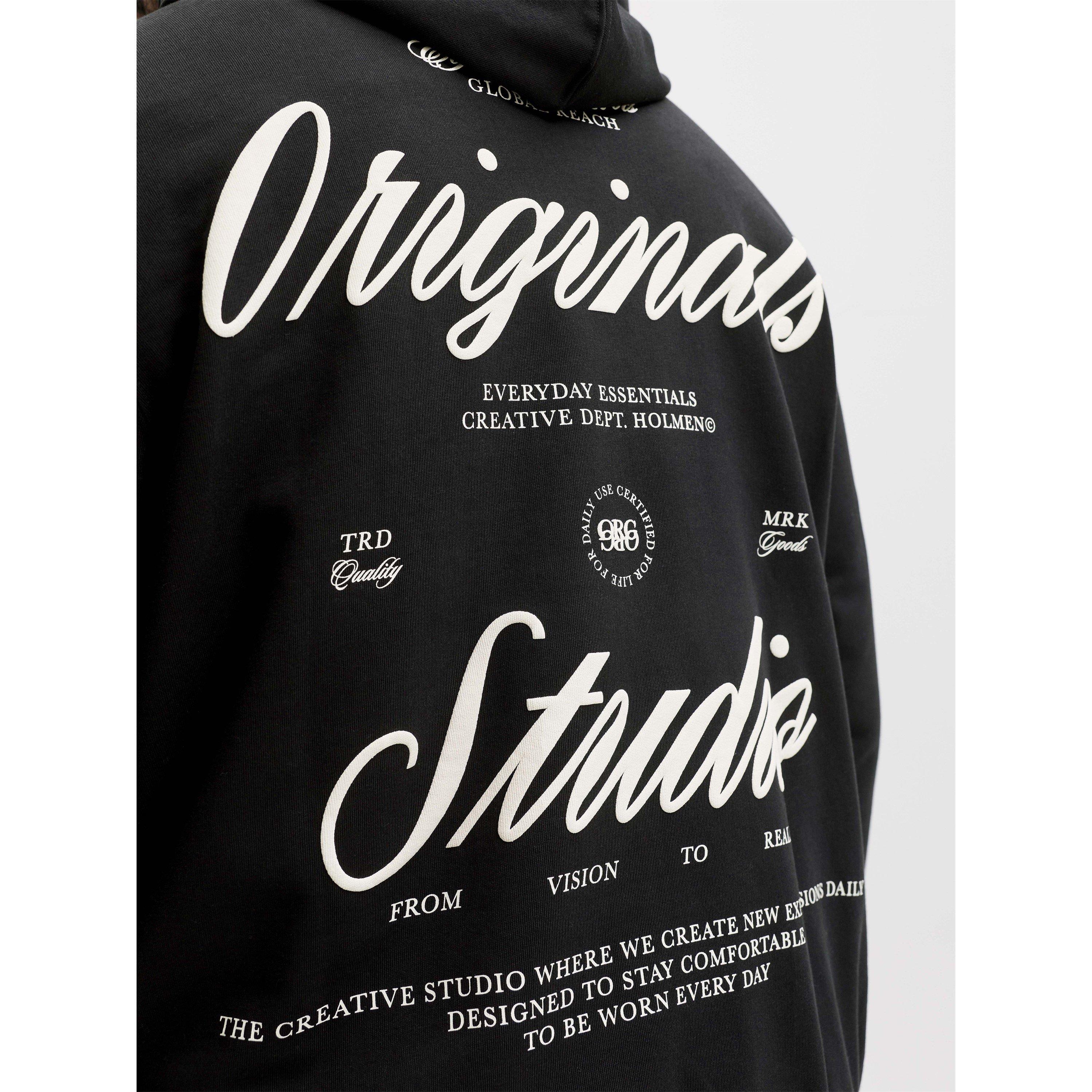 Zwart - Jack and Jones - Jack + Norrebro Typo Sn64 - 4