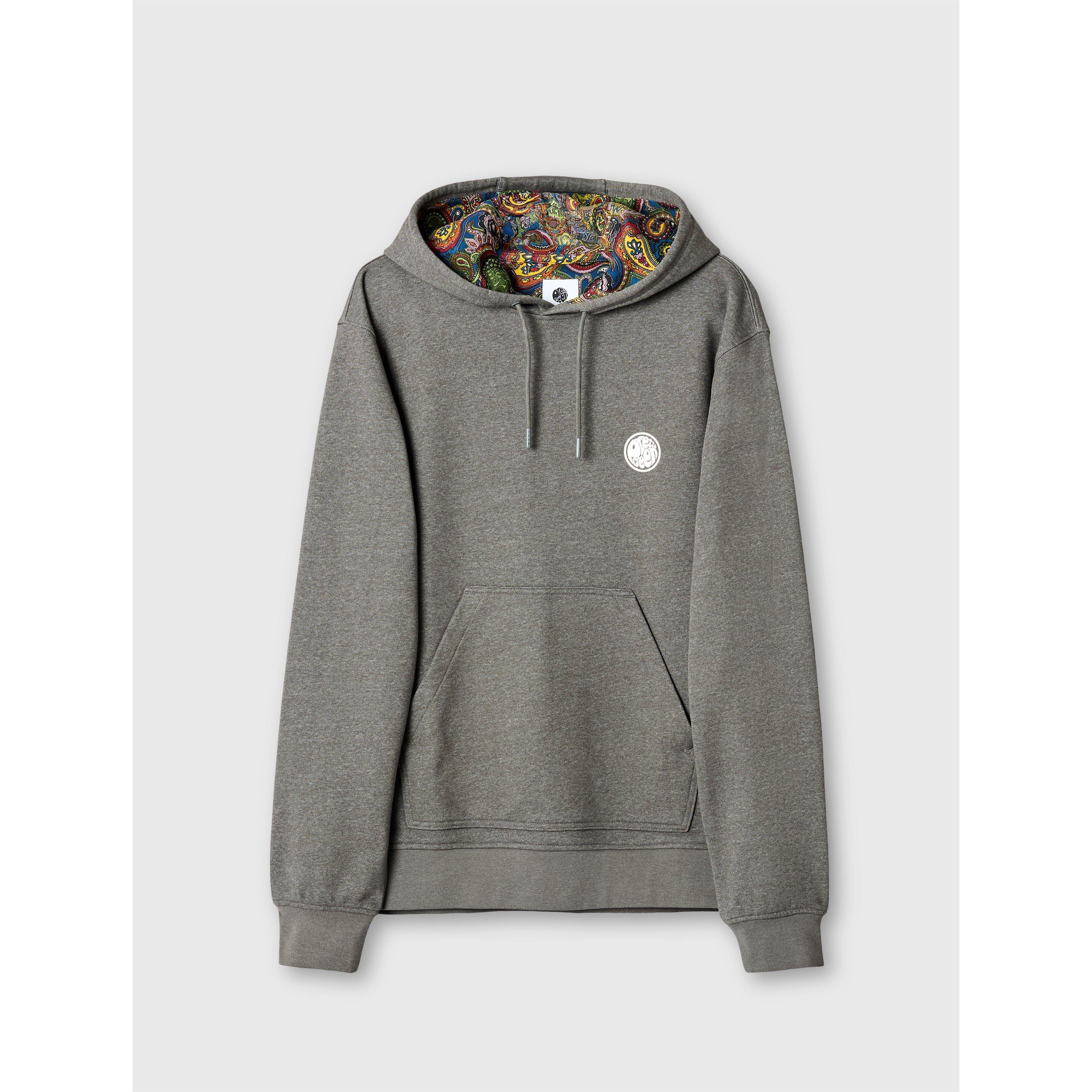 Pretty Green Men's PG Lounge Hoodie - Grey - X Large