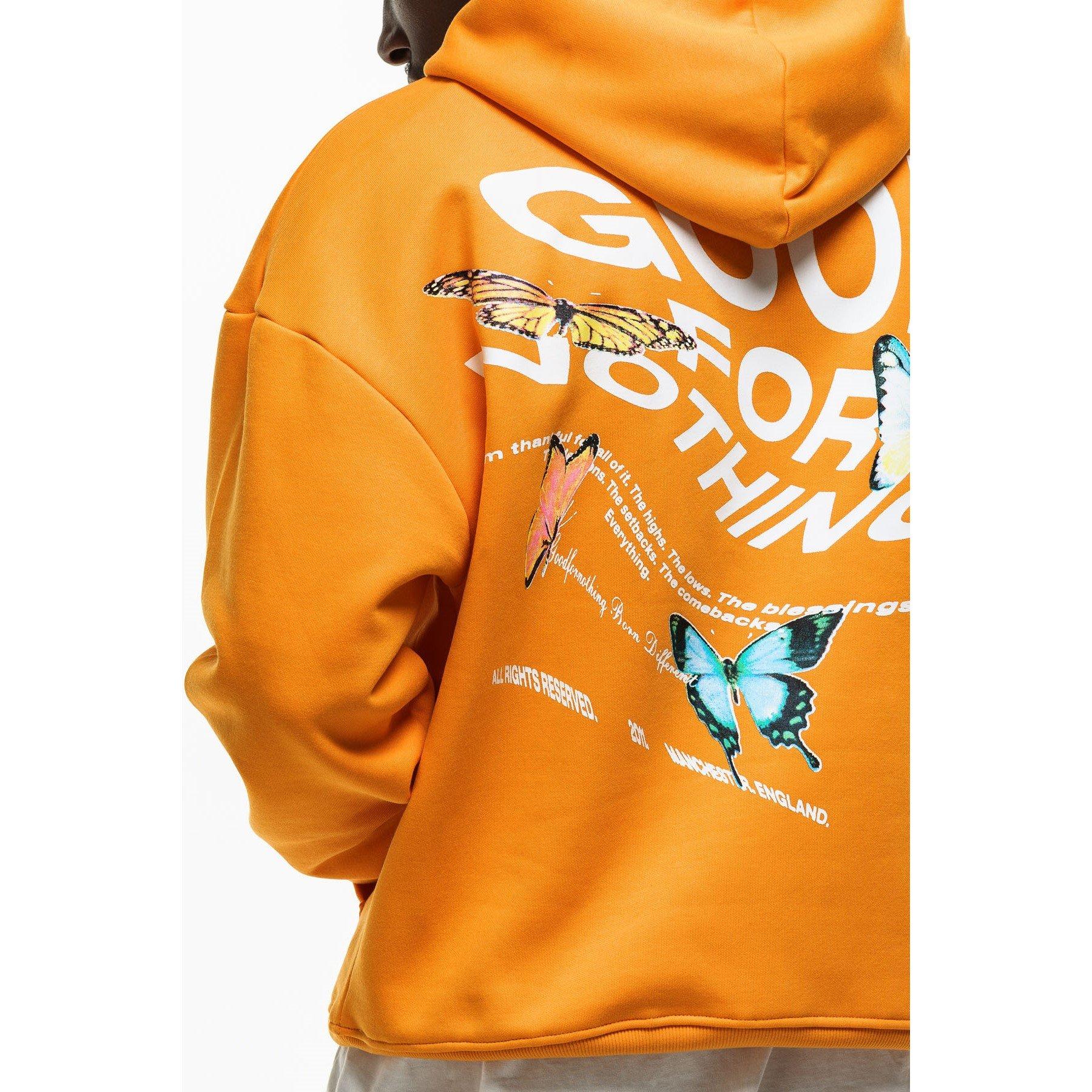 Orange - Good For Nothing - Wanderlust Hoodie - 3