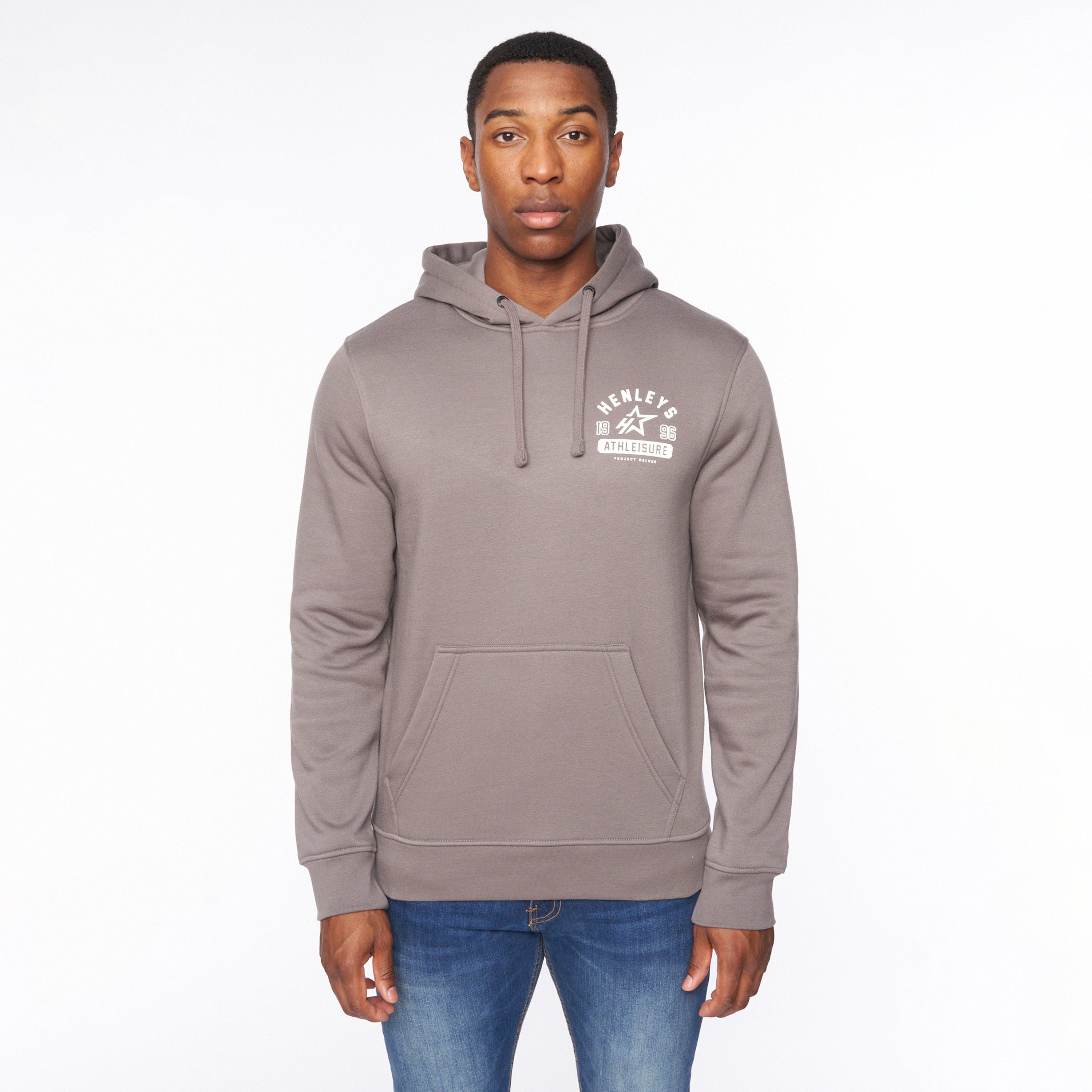 Dark Grey - Henleys - Upton Hoodie - 3