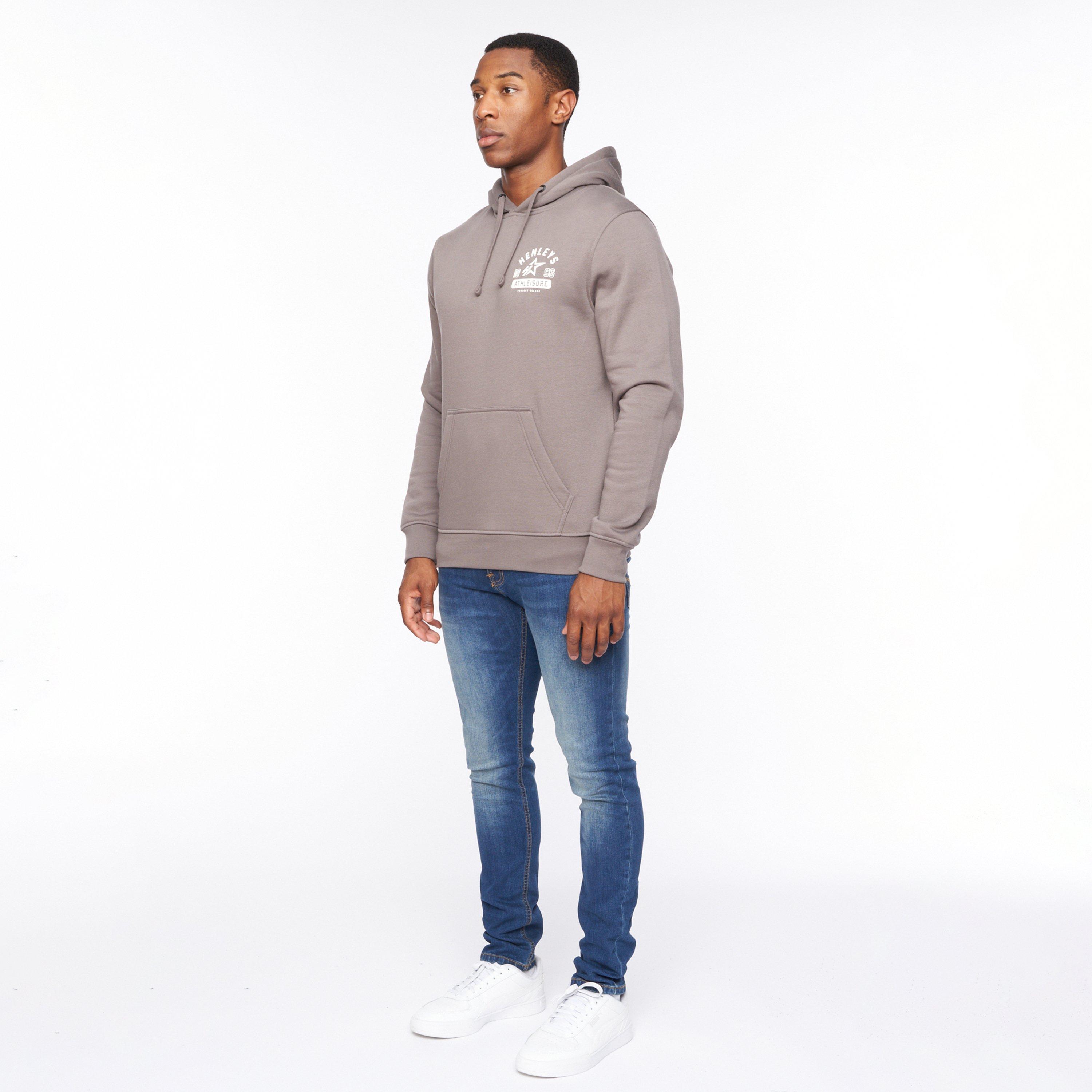 Dark Grey - Henleys - Upton Hoodie - 5