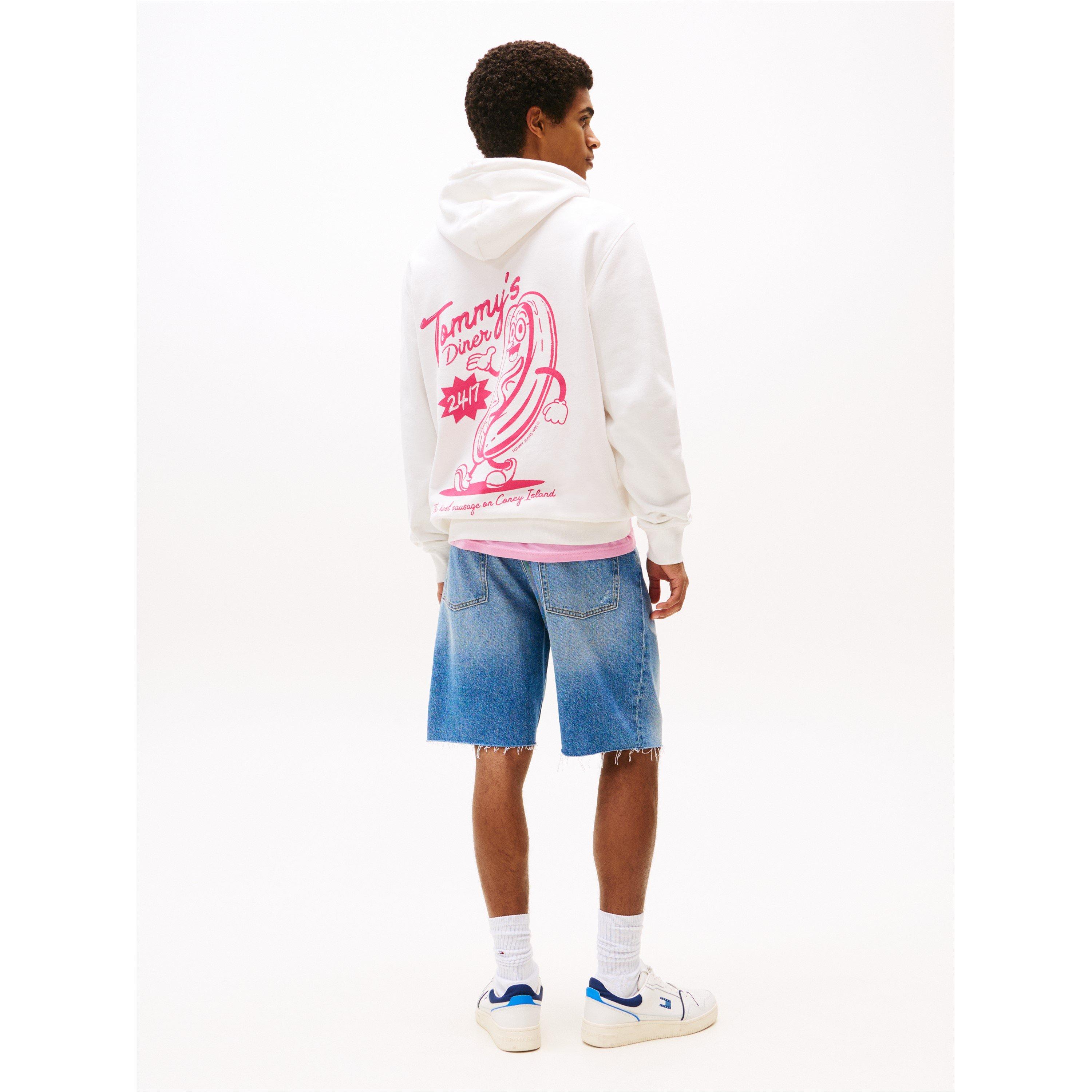 Ecru - Tommy Jeans - TJ Novelty Hoodie - 4
