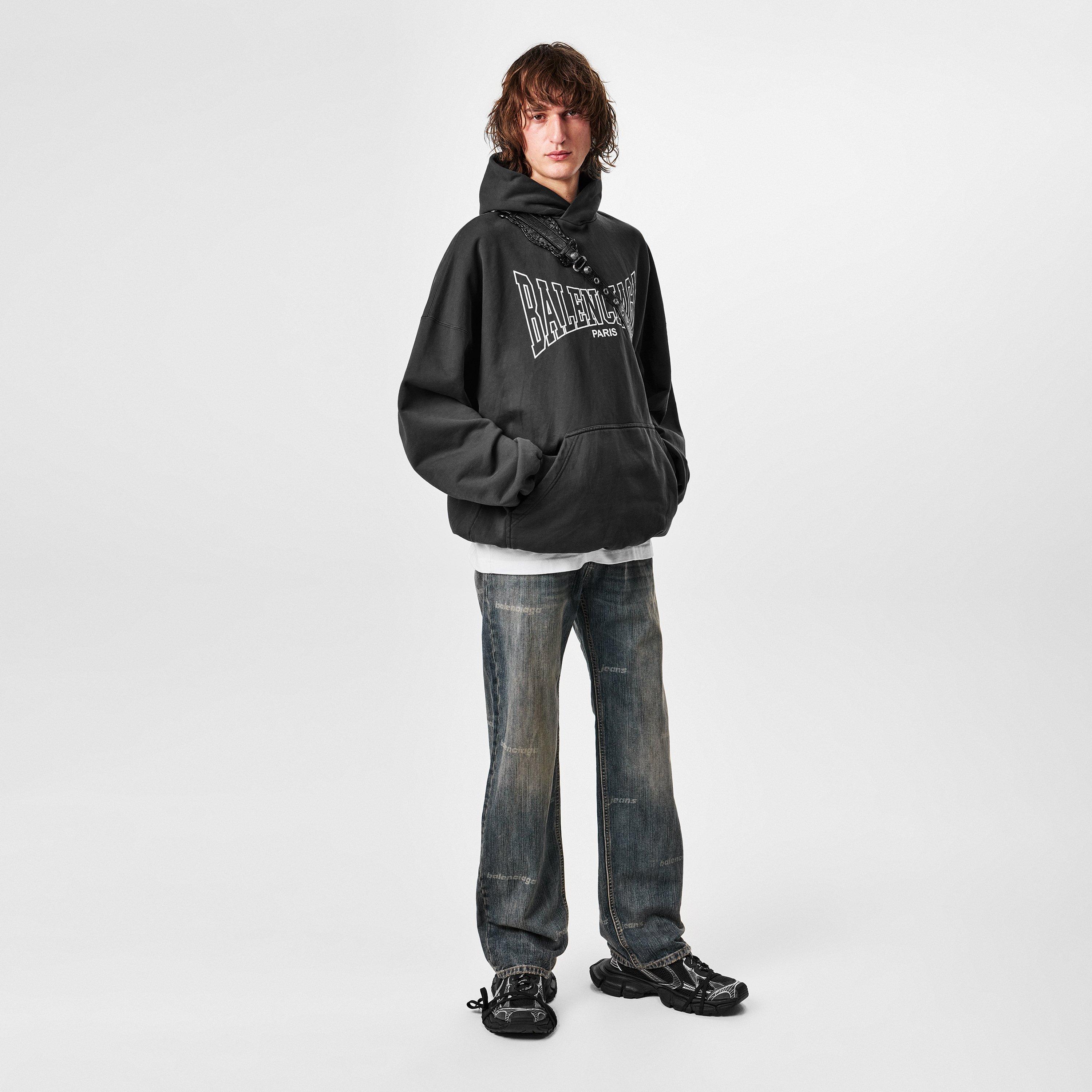 Black - Balenciaga - Boxing Oth Hoodie - 6
