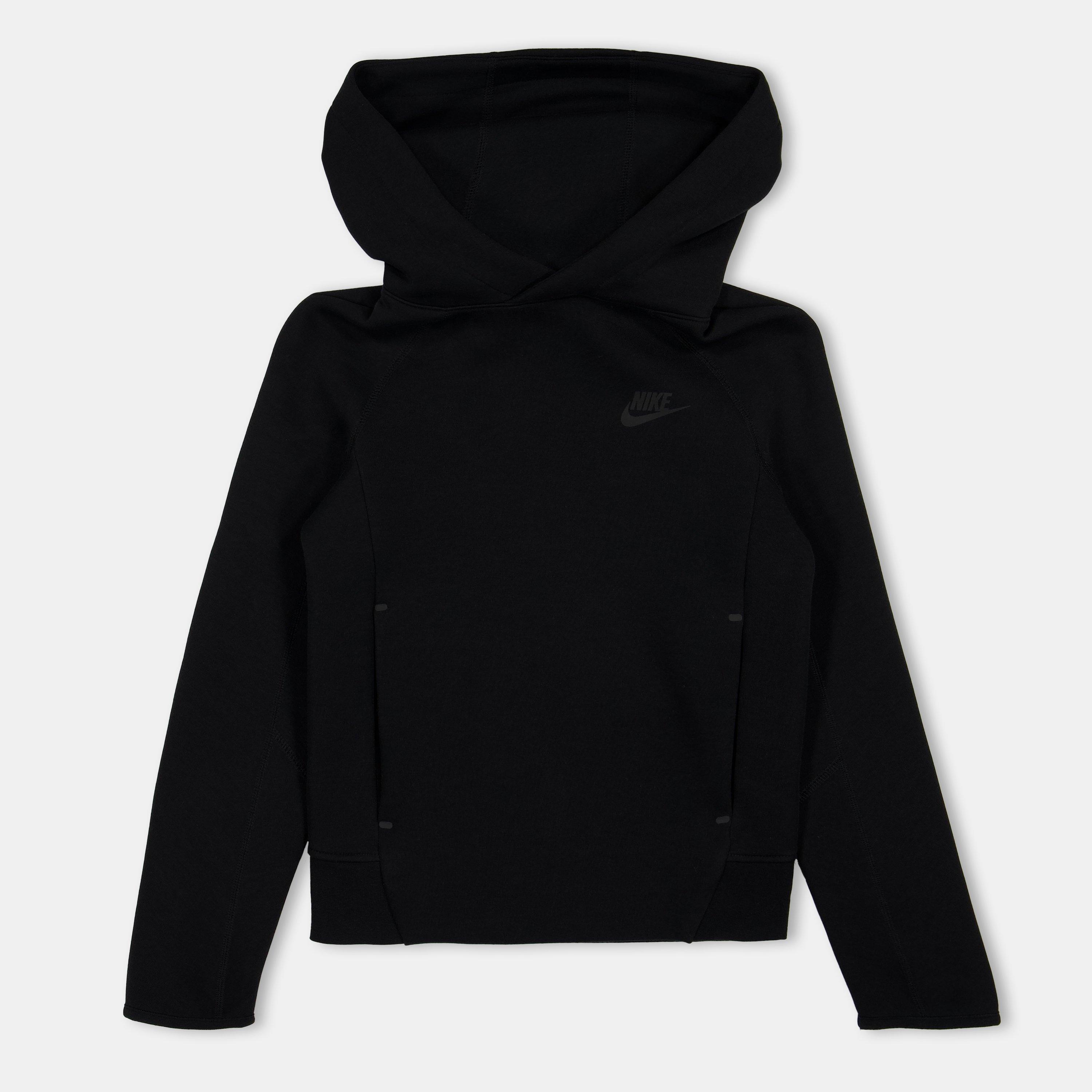 Preto - Nike - Sportswear Tech Fleece Hoodie Juniors - 1