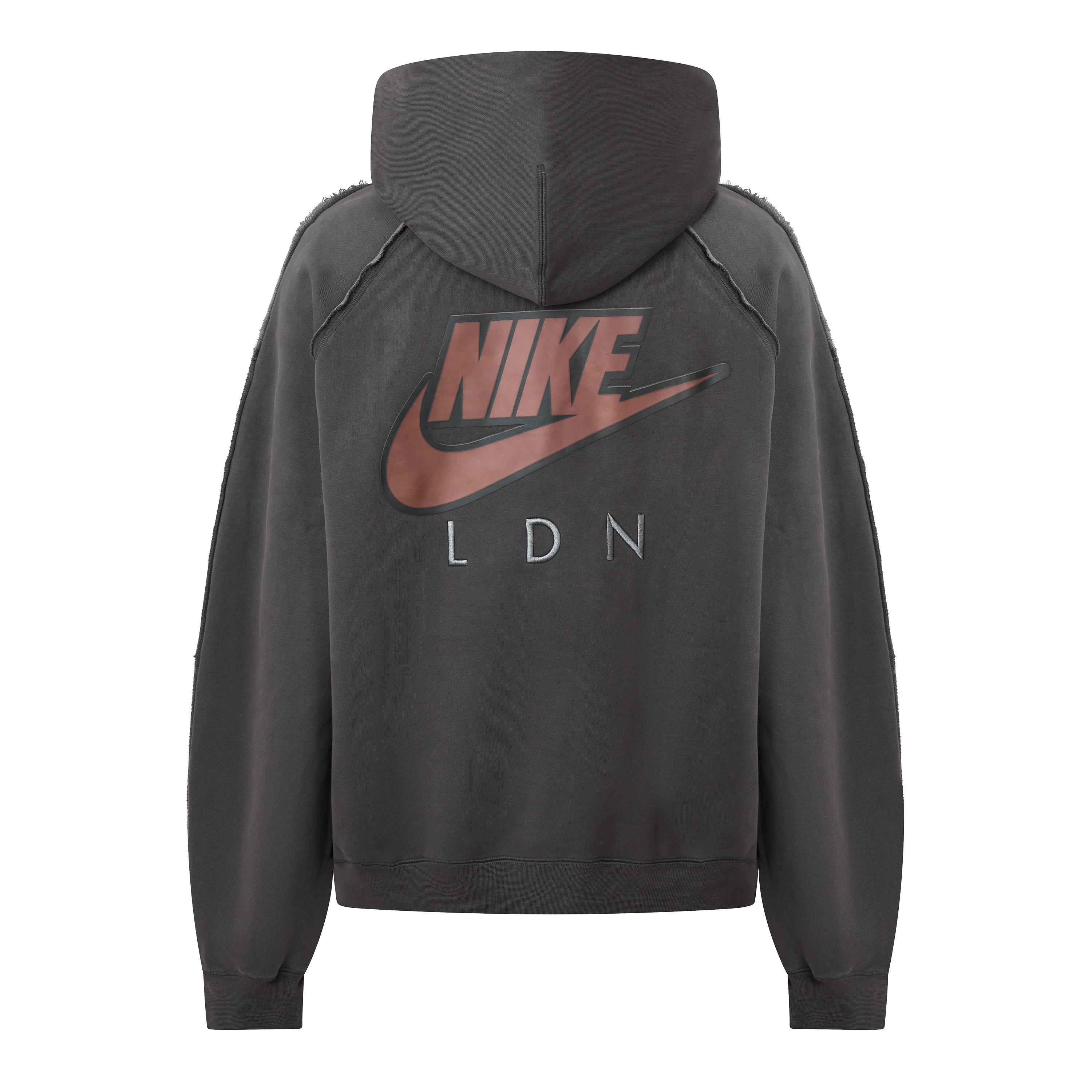 Black - Air Jordan - London Flight Fleece Hoody - 2
