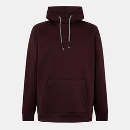 Brave Soul Mens Overhead Hoodie with Cross Over Neck