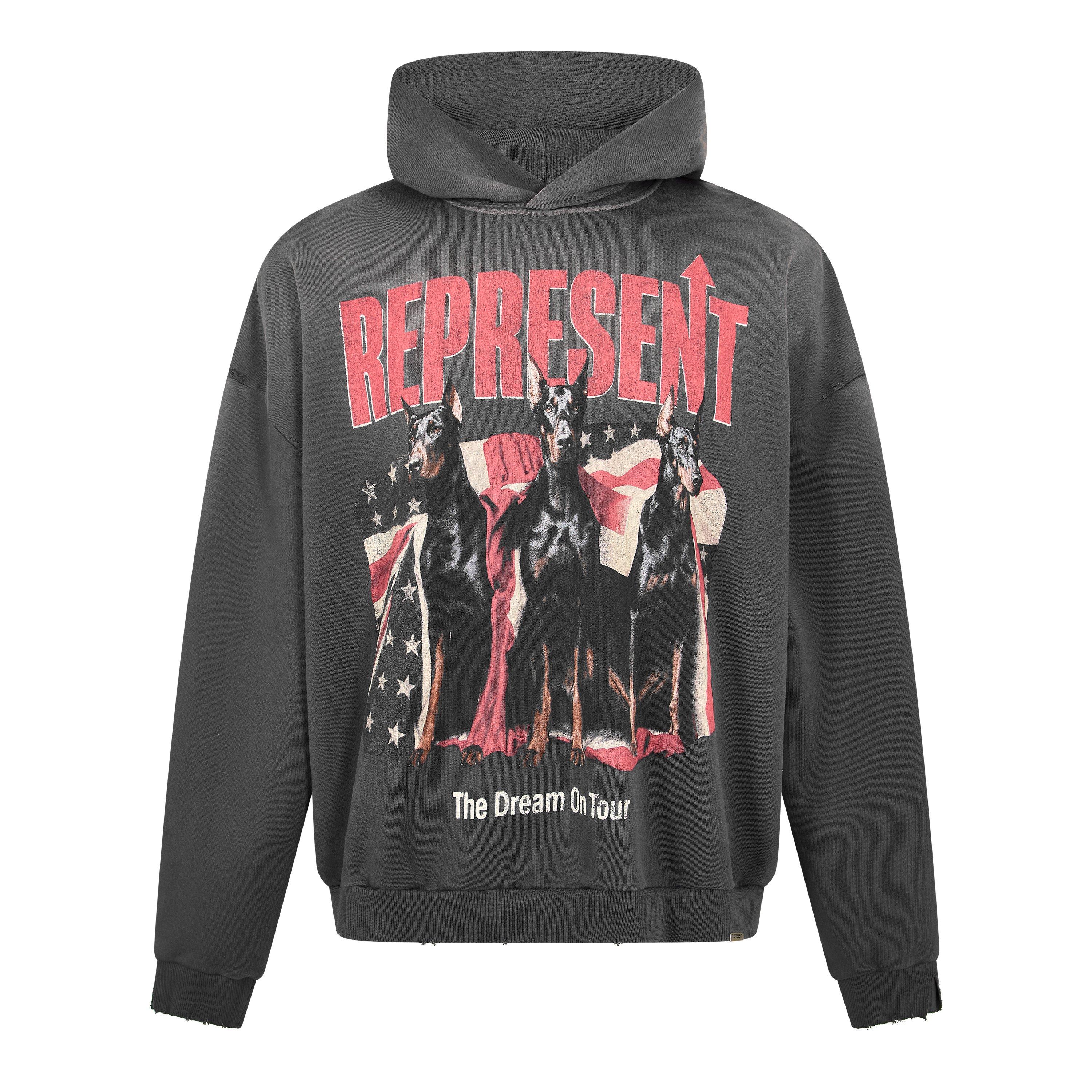 Represent Men's Overhead Hoodie - Sun Fade Grey - M