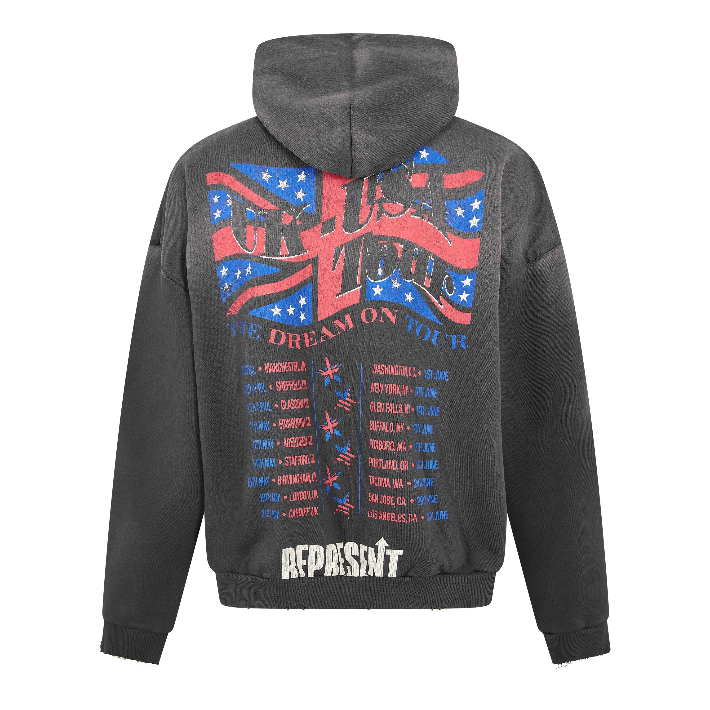 Sun Fade Grey - Represent - Men's Overhead Hoodie - 2