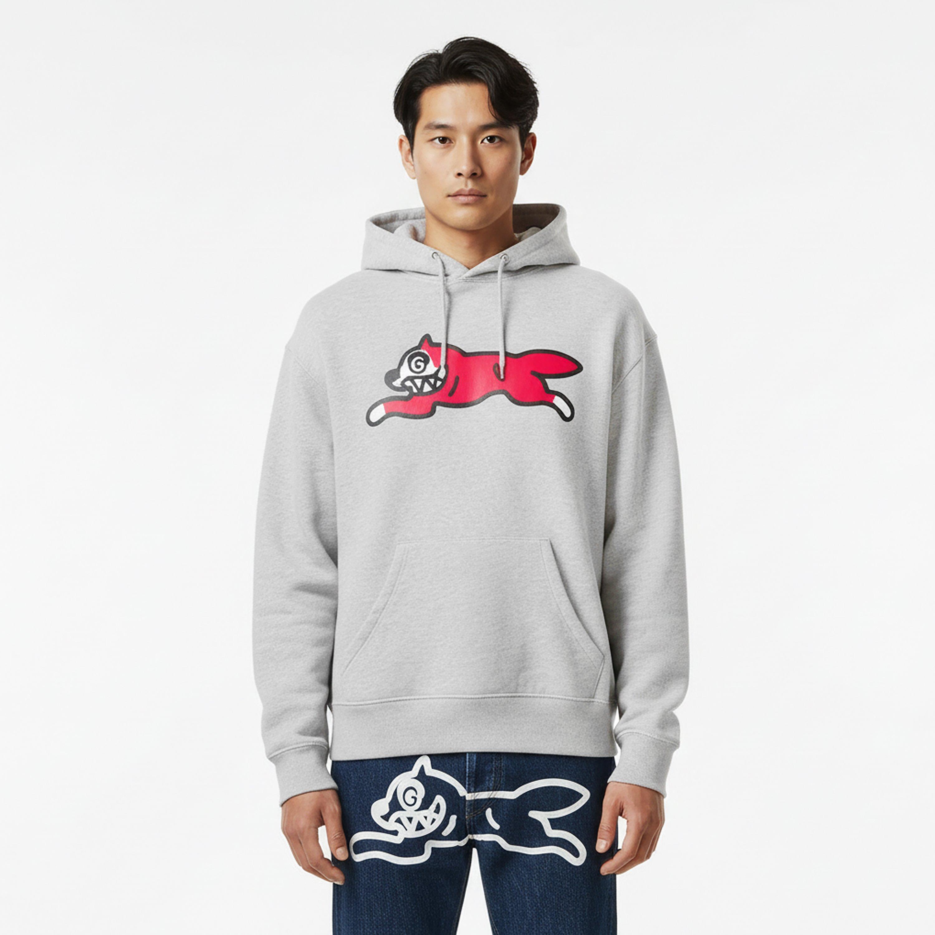 Grey - ICECREAM - Men's Overhead Hoodie - 3