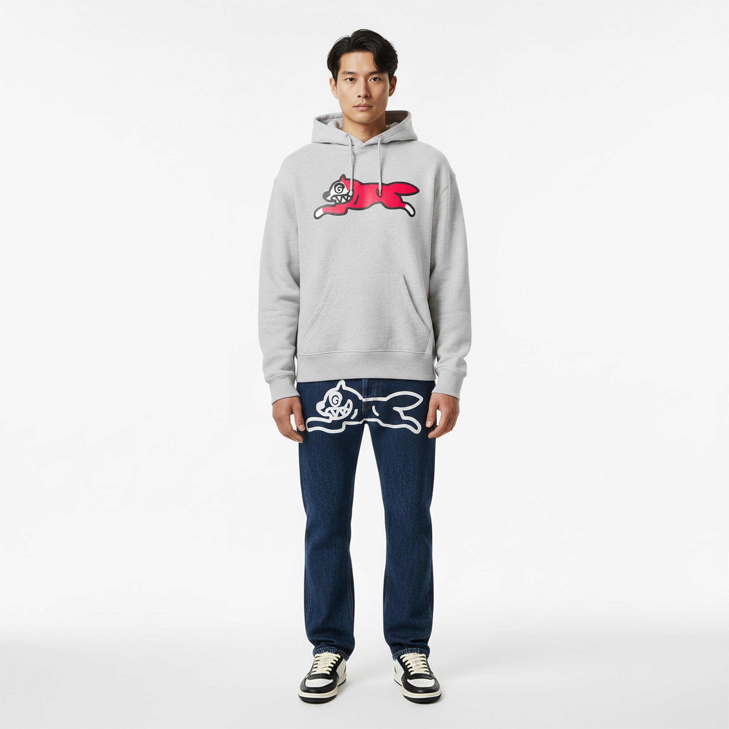 Grey - ICECREAM - Men's Overhead Hoodie - 5