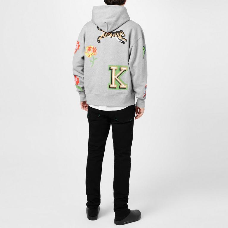 Kenzo by Nigo | Pixel Oversized Hoodie | OTH Hoodies Kenzo by Nigo | Pixel Oversized Hoodie | OTH Hoodies