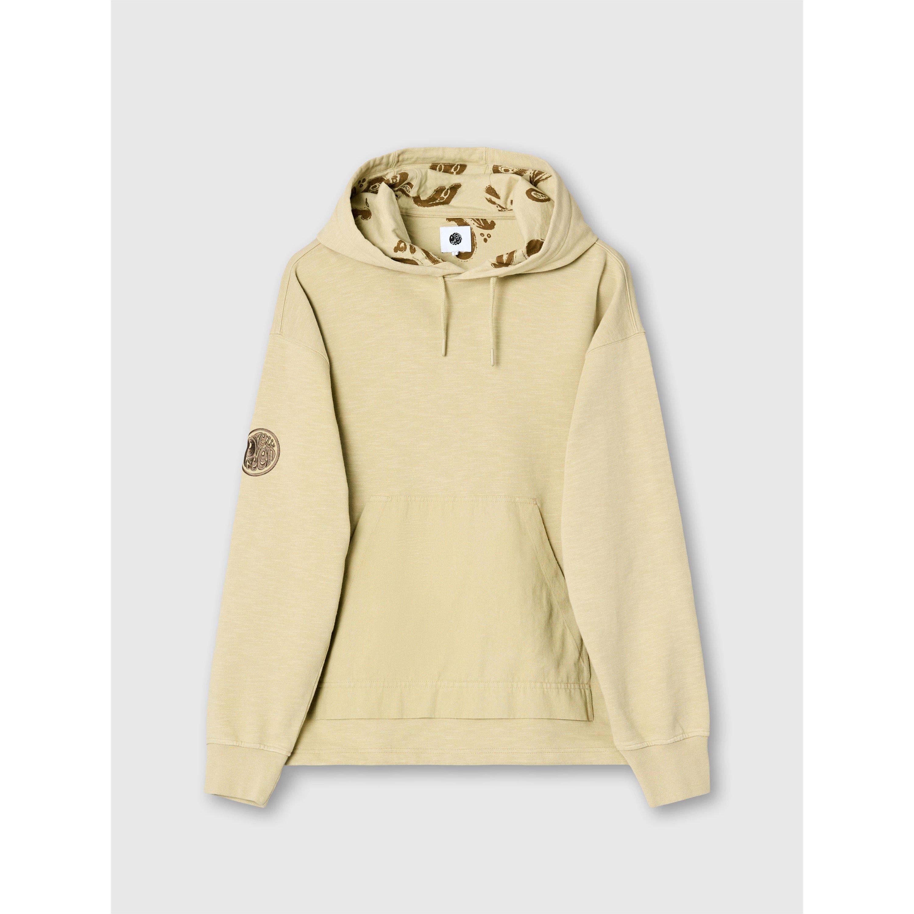 Taupe - Pretty Green - Men's PG Stamford Hoodie - 1