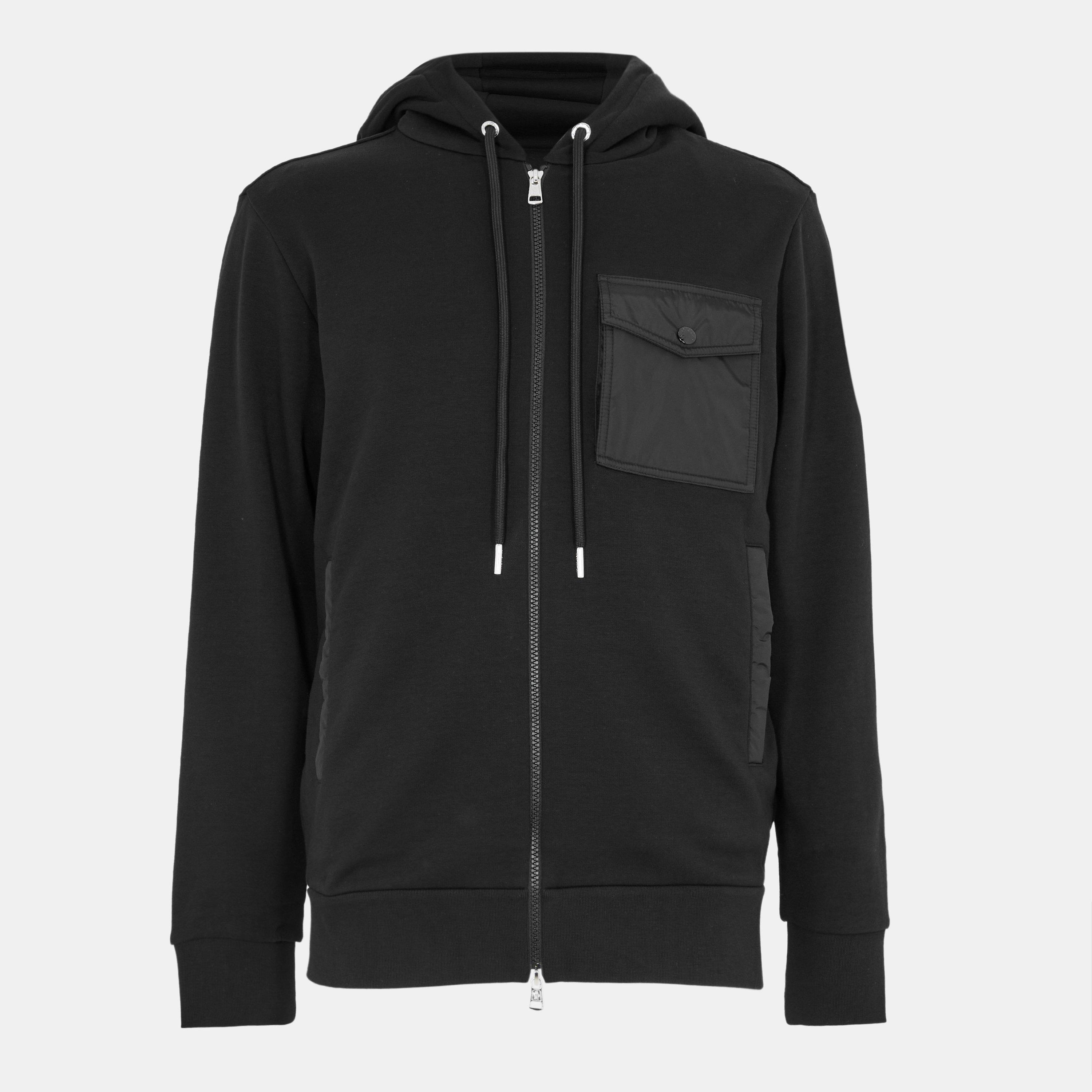 Black 999 - Moncler - Men's Zip Hoodie - 1
