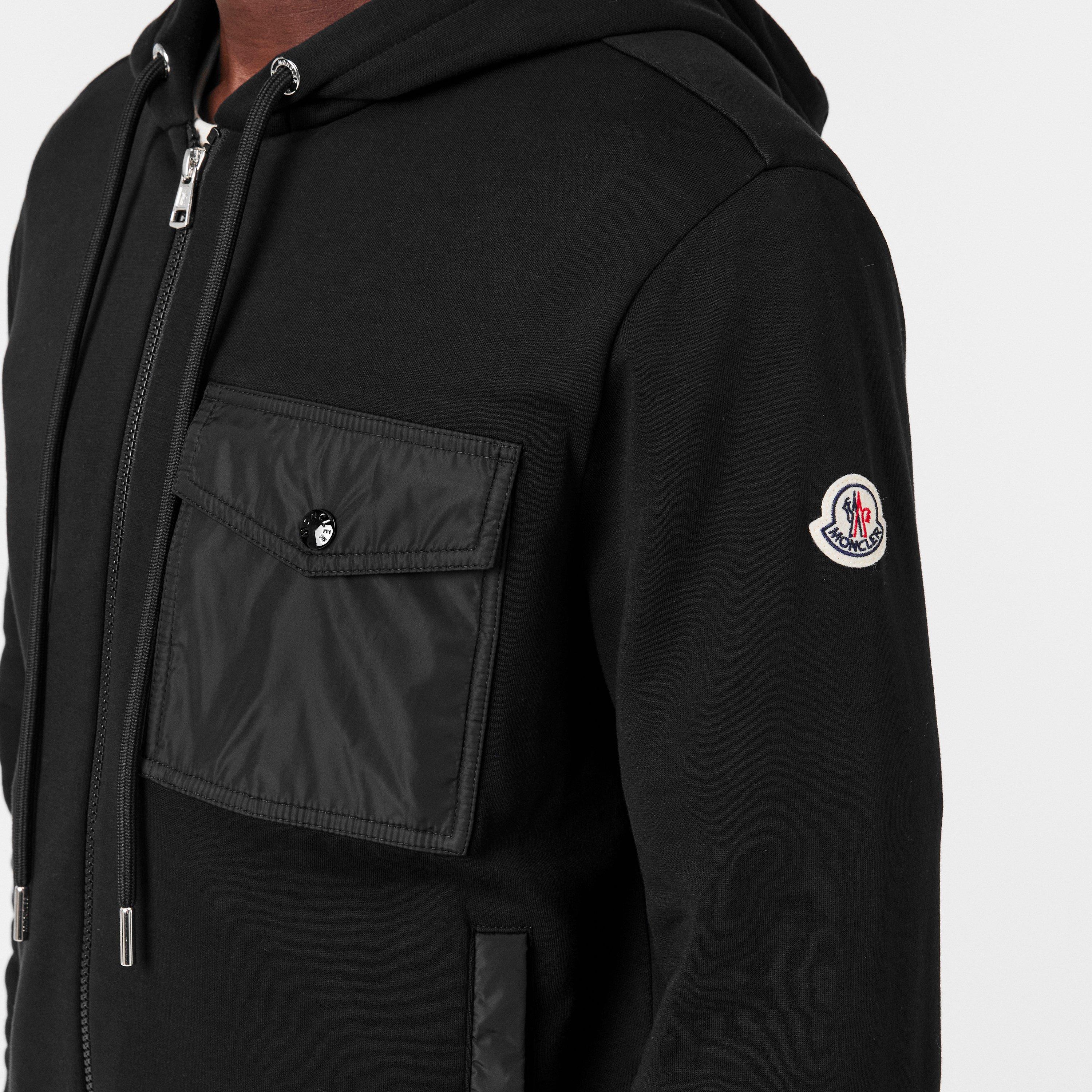 Black 999 - Moncler - Men's Zip Hoodie - 5