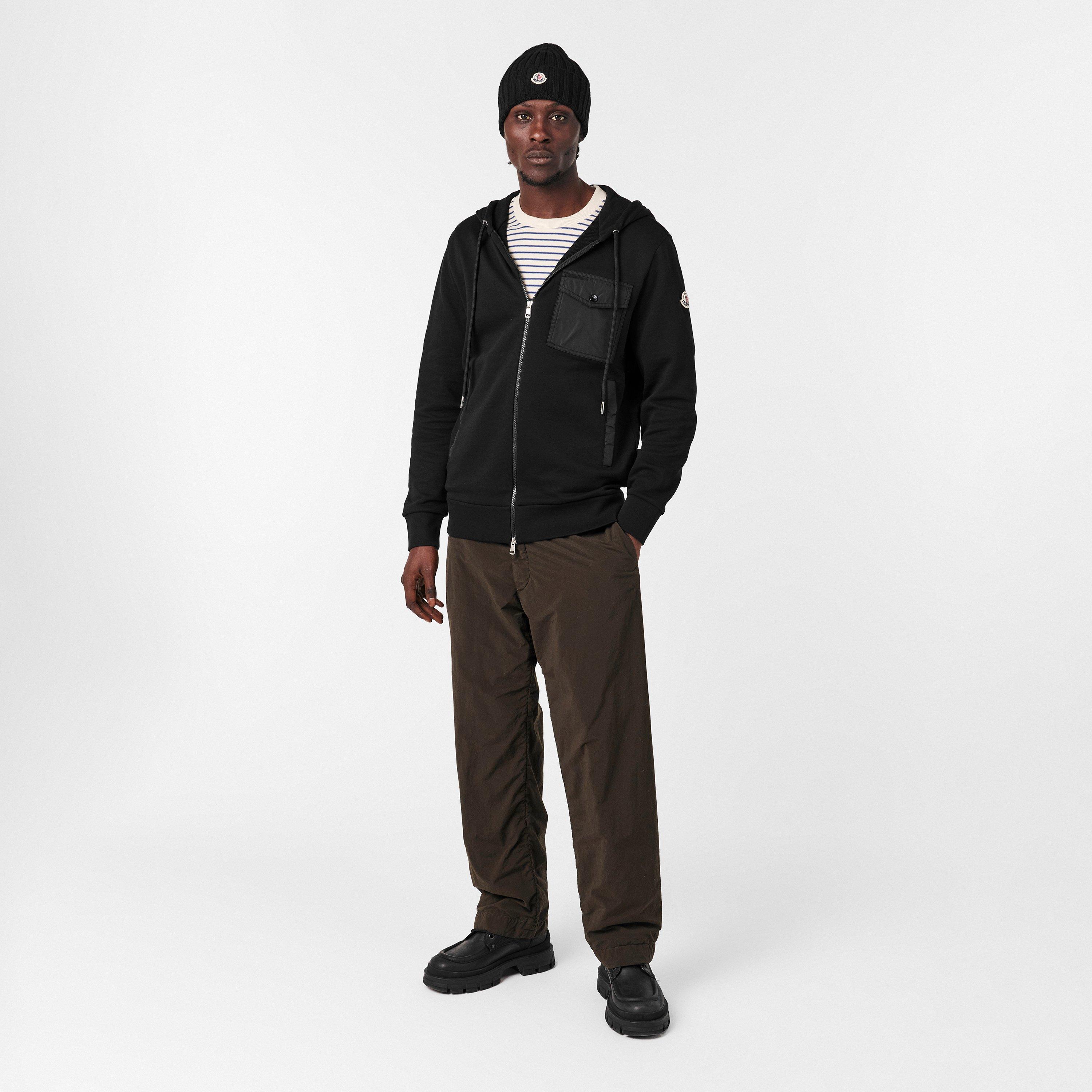 Black 999 - Moncler - Men's Zip Hoodie - 6