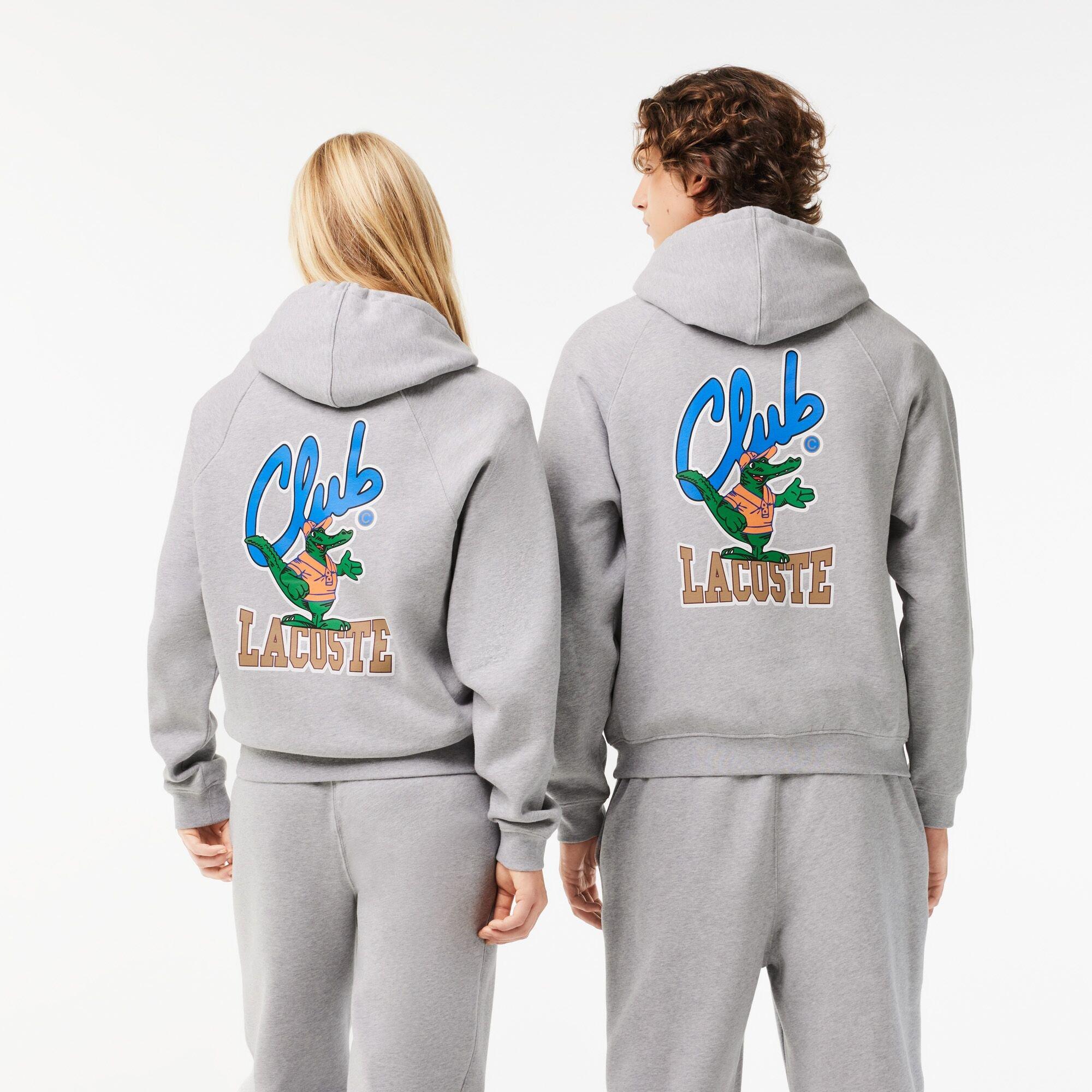 Silver Chine - Lacoste - Men's Over-the-Head Hoodie - 2