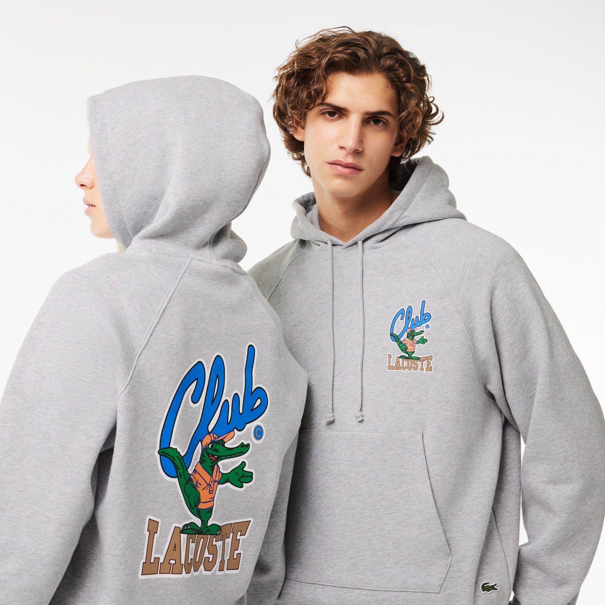 Silver Chine - Lacoste - Men's Over-the-Head Hoodie - 3