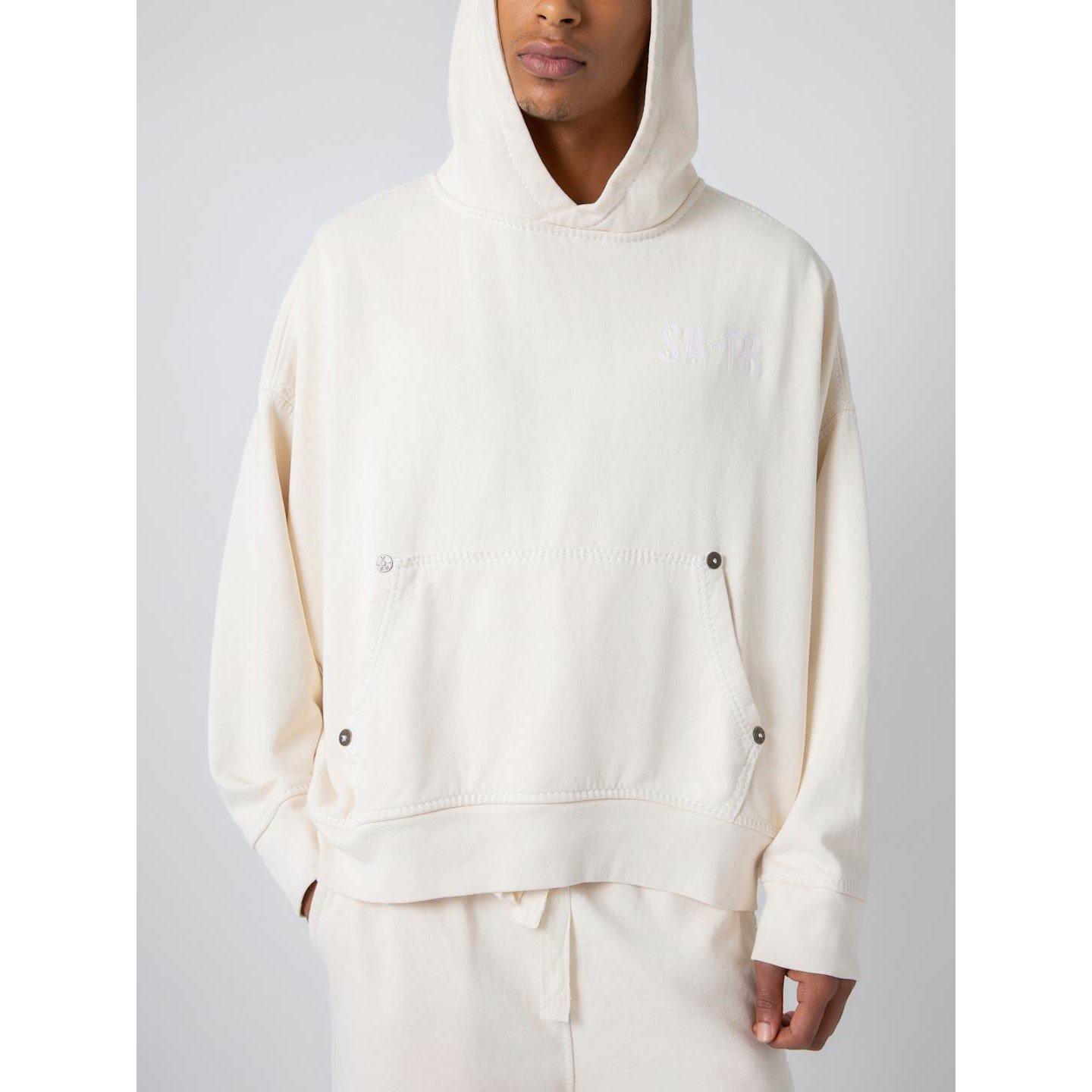 Off White - True Religion - Men's Sebastien Ami Logo Hoodie - 1
