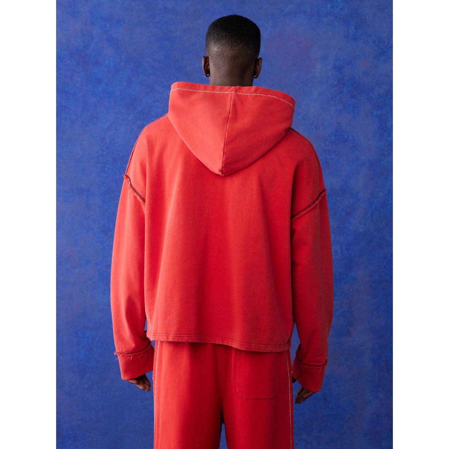 Wshed Red - True Religion - Blu Hoodie - 2