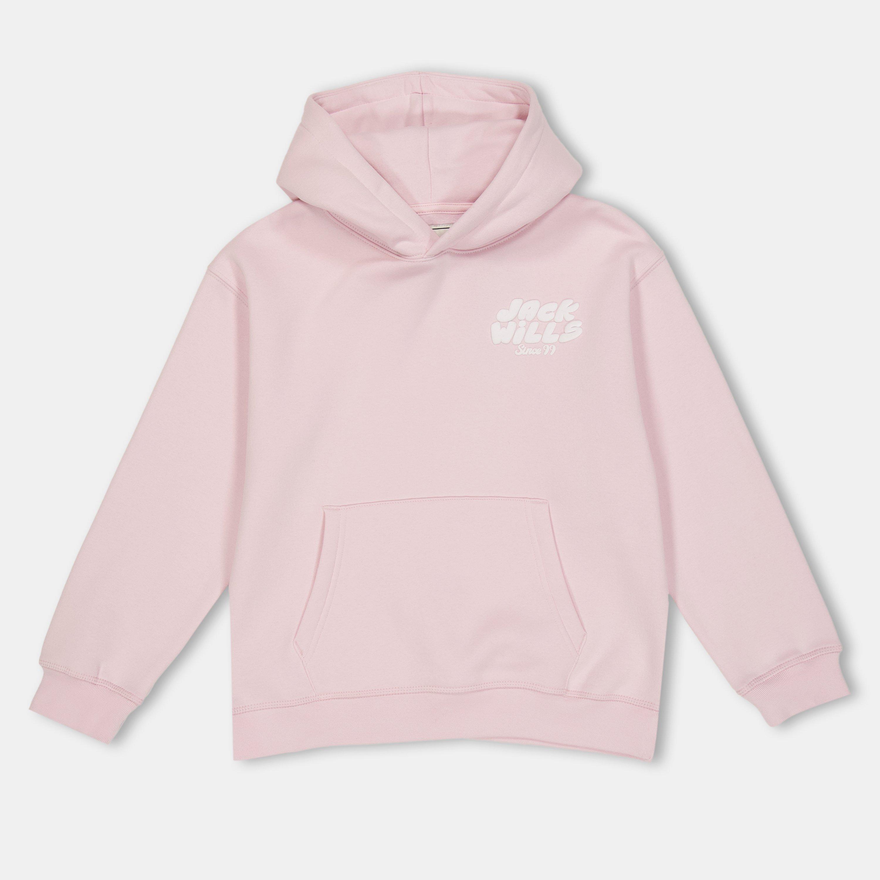 Pink - Jack Wills - Kids JW Loose Fit Hoodie - 1