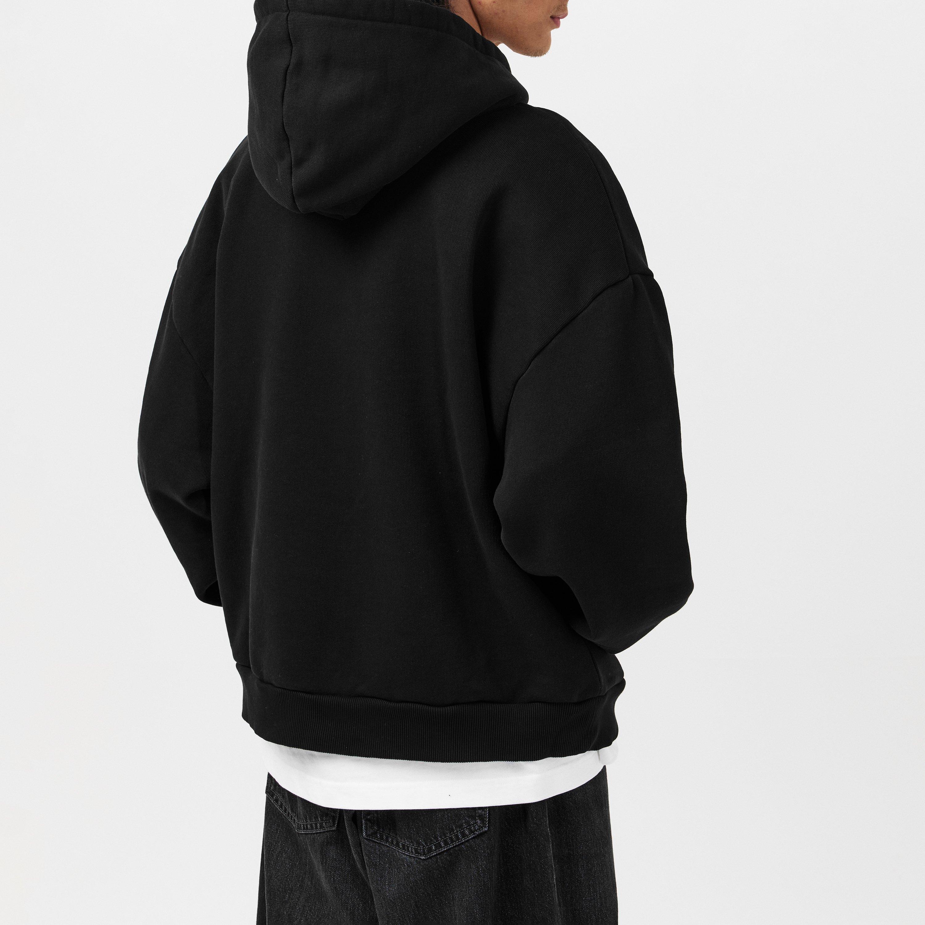 Black - MKI MIYUKI ZOKU - Men's Uniform Zip Hoodie - 4