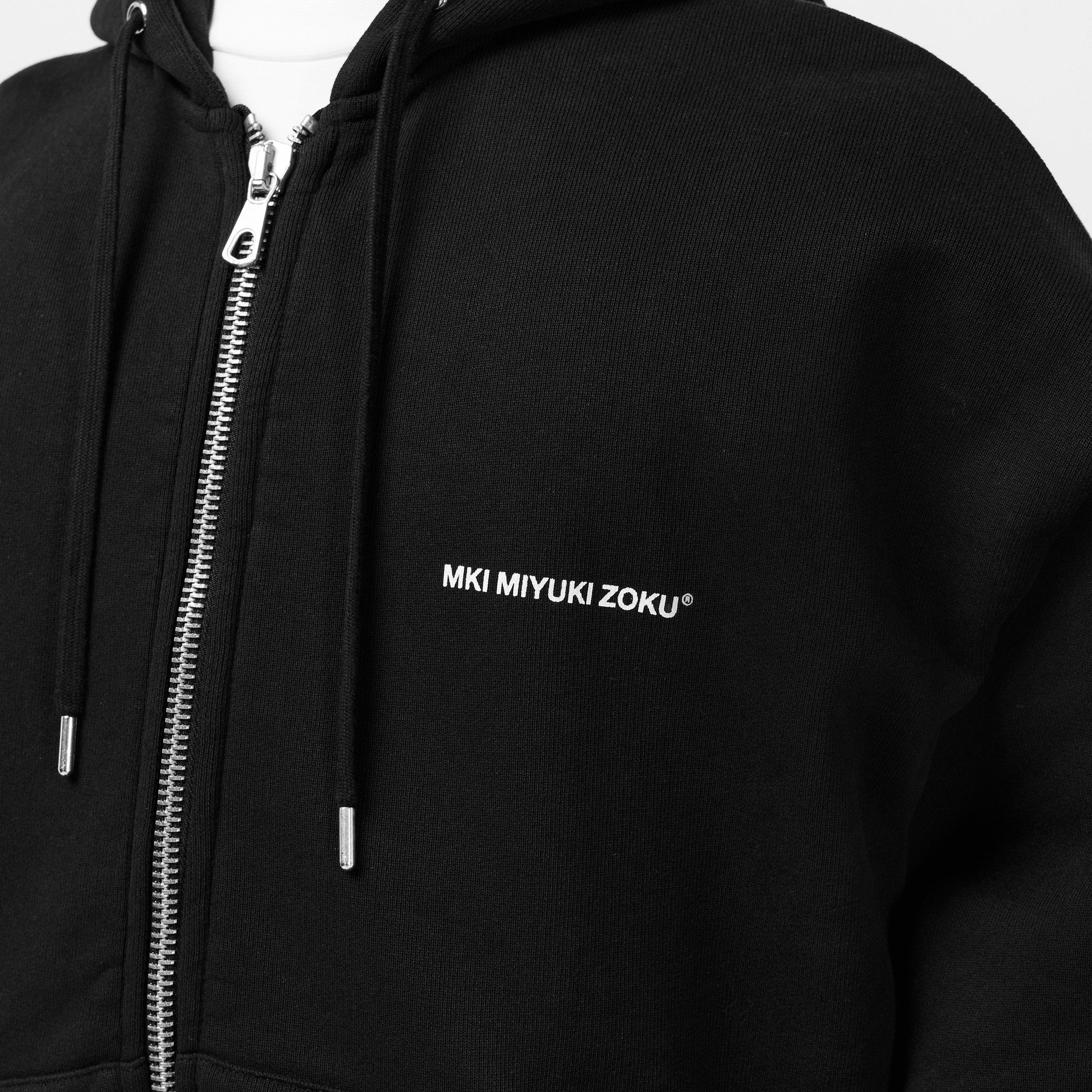 Black - MKI MIYUKI ZOKU - Men's Uniform Zip Hoodie - 5