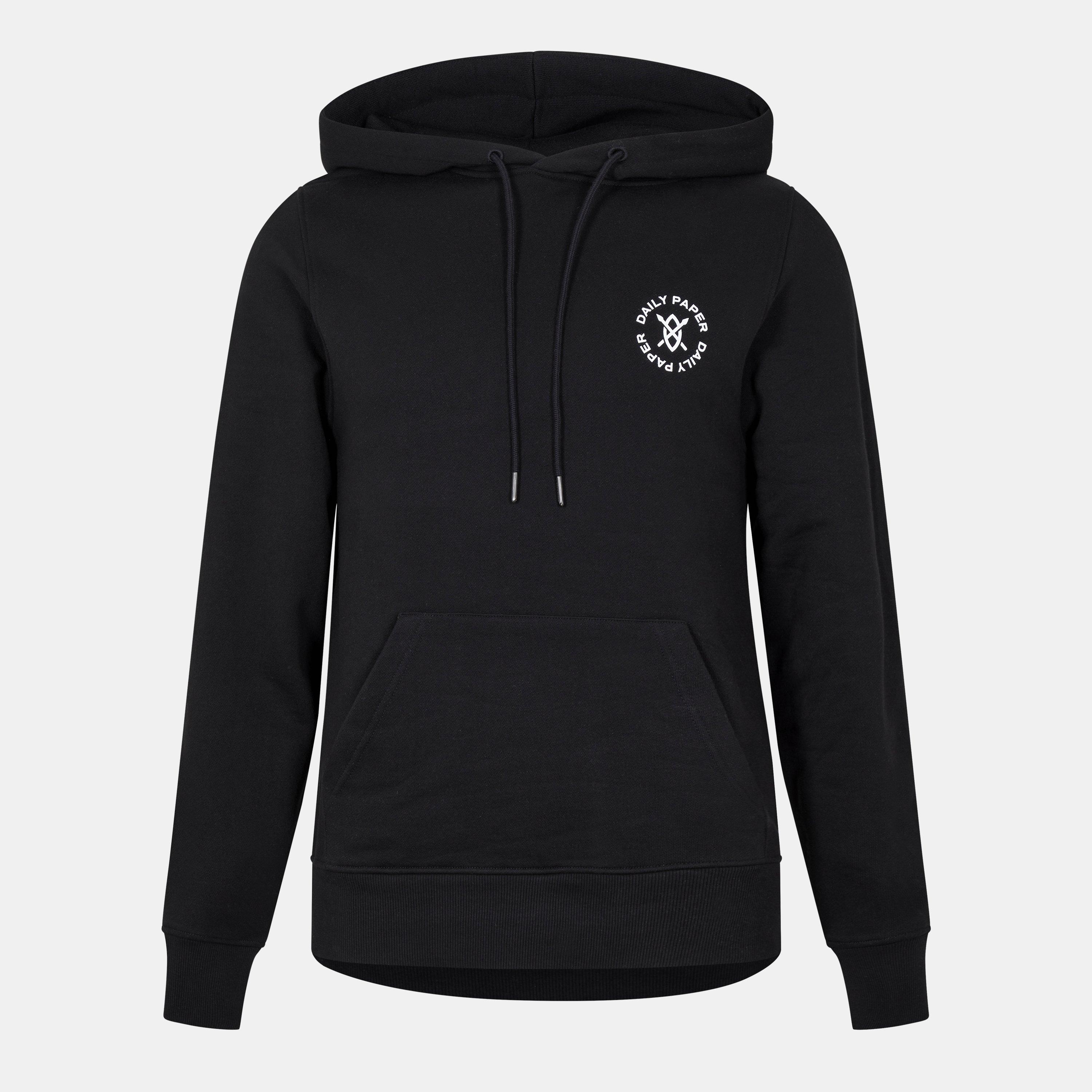 Black - Daily Paper - Circle Hoodie - 1