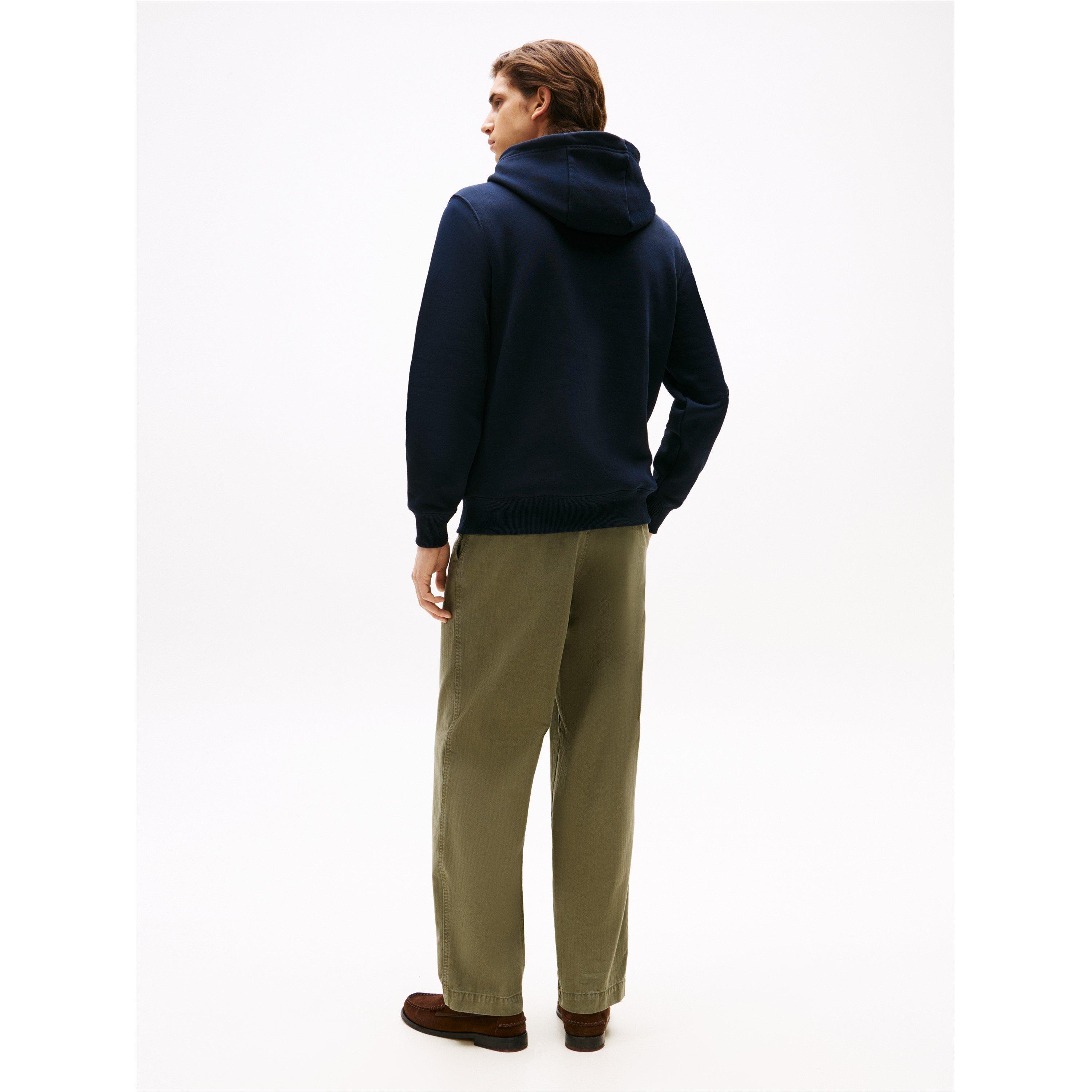 Desert Sky - Tommy Hilfiger - Men's Embro Flag Pull Over Hoodie - 5