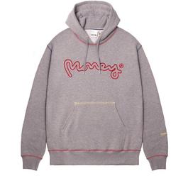 Money Contrast Stitch Hood