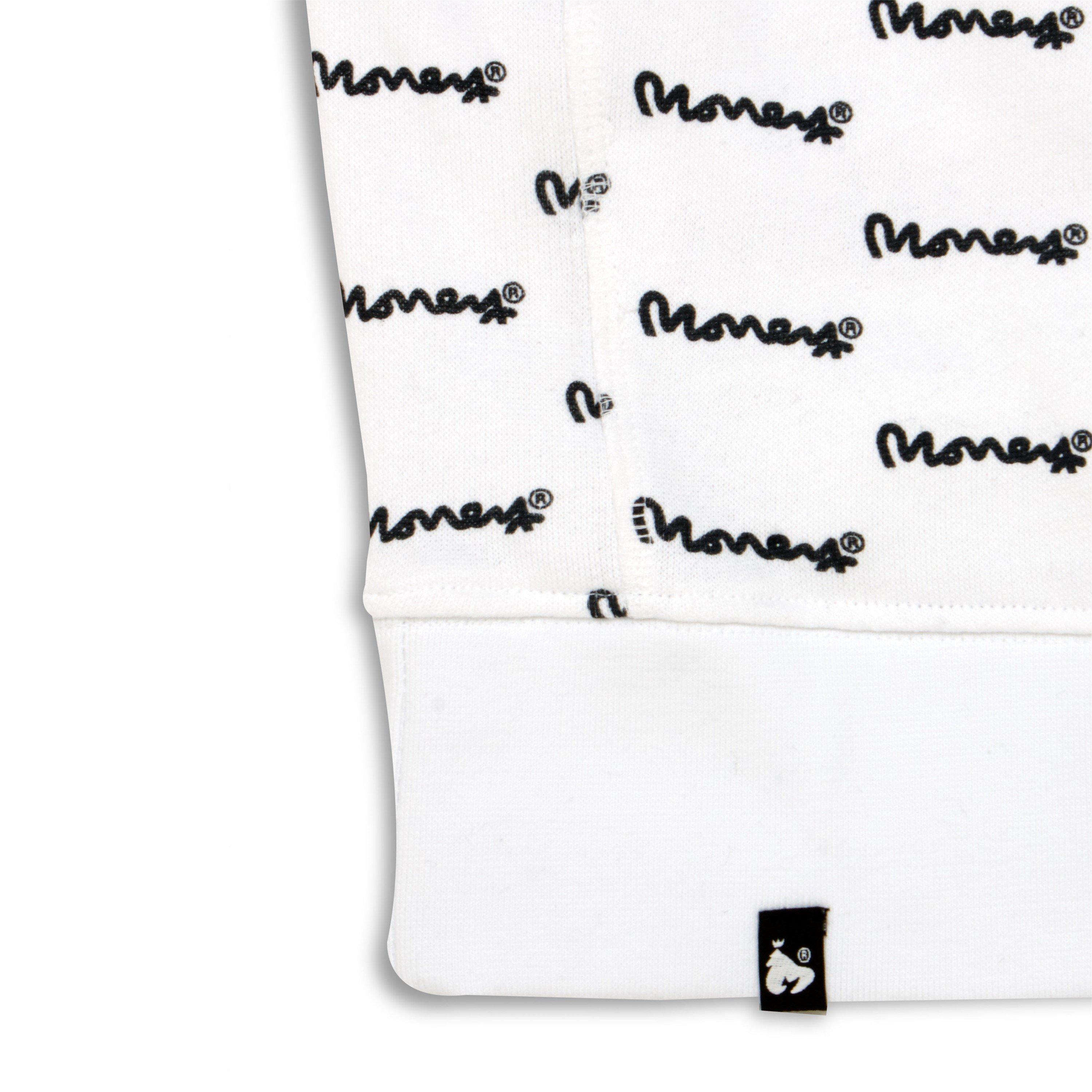 White - Money - Men's Micro Signature Hoodie - 6