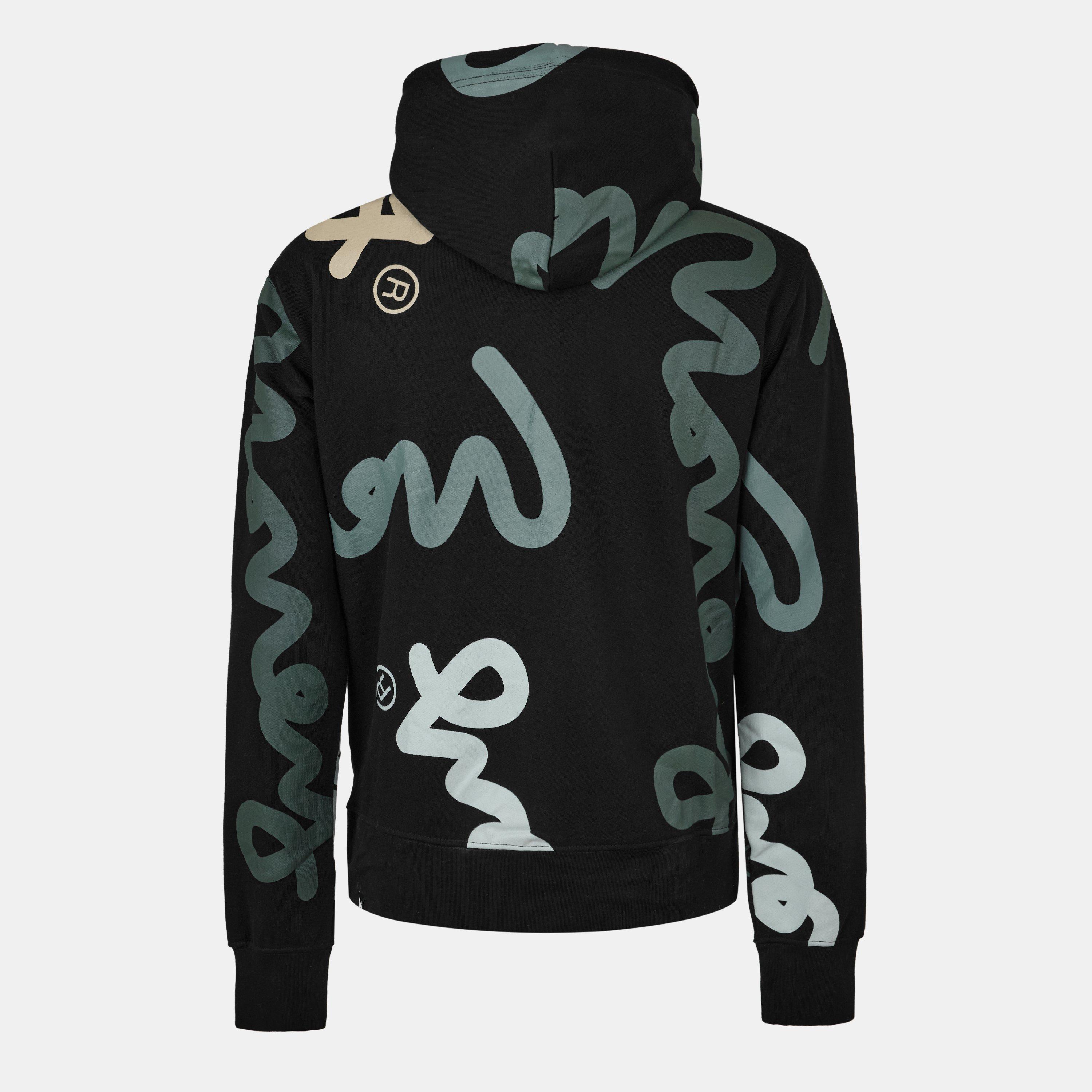 Black - Money - AOP Super Hood - 2