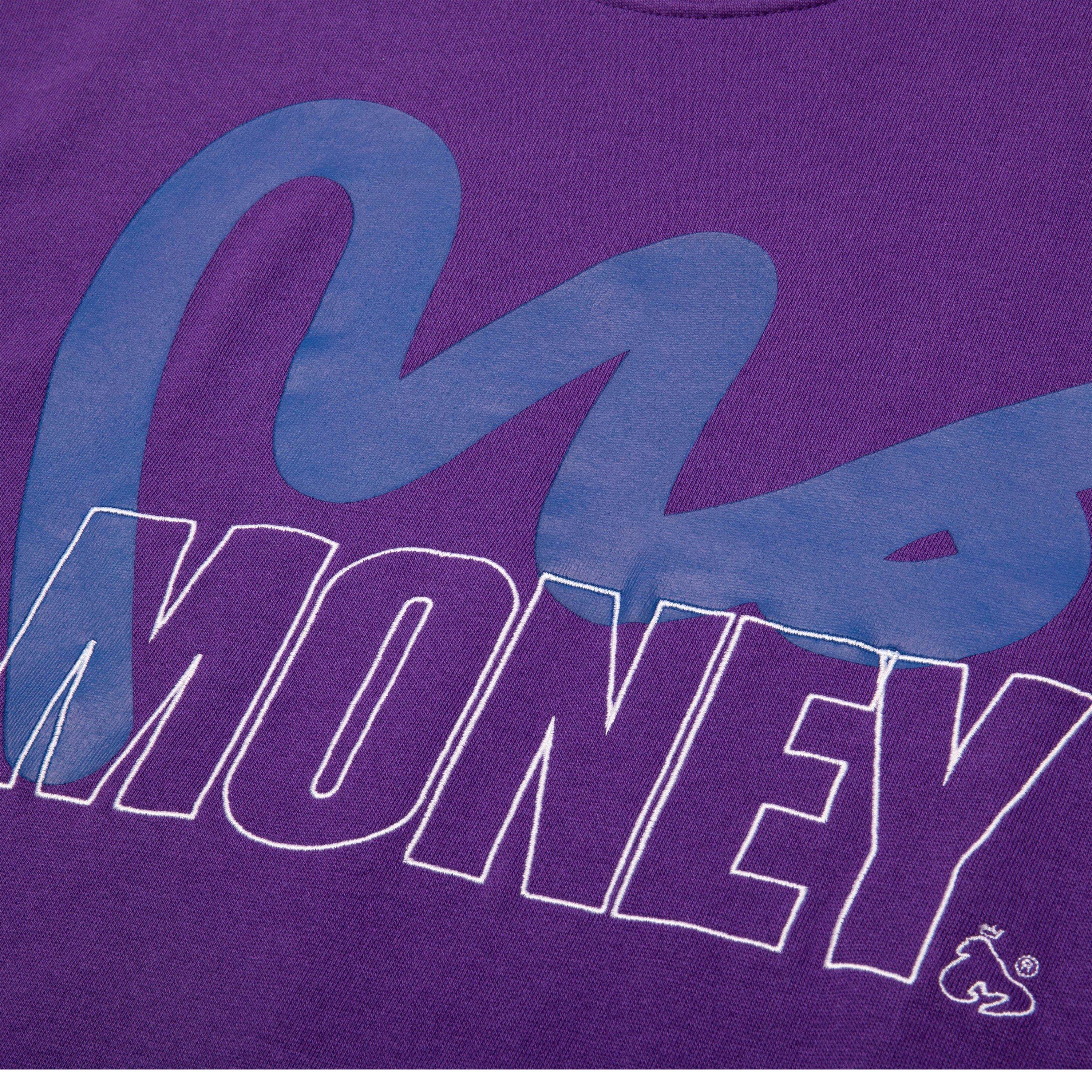 Purple - Money - Stencil Block Hood - 3