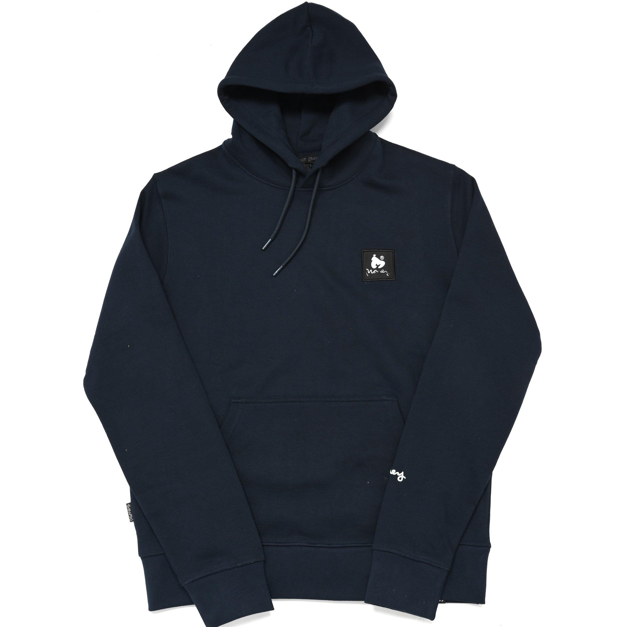 Money Men's Combo Patch Hood - Navy - Small