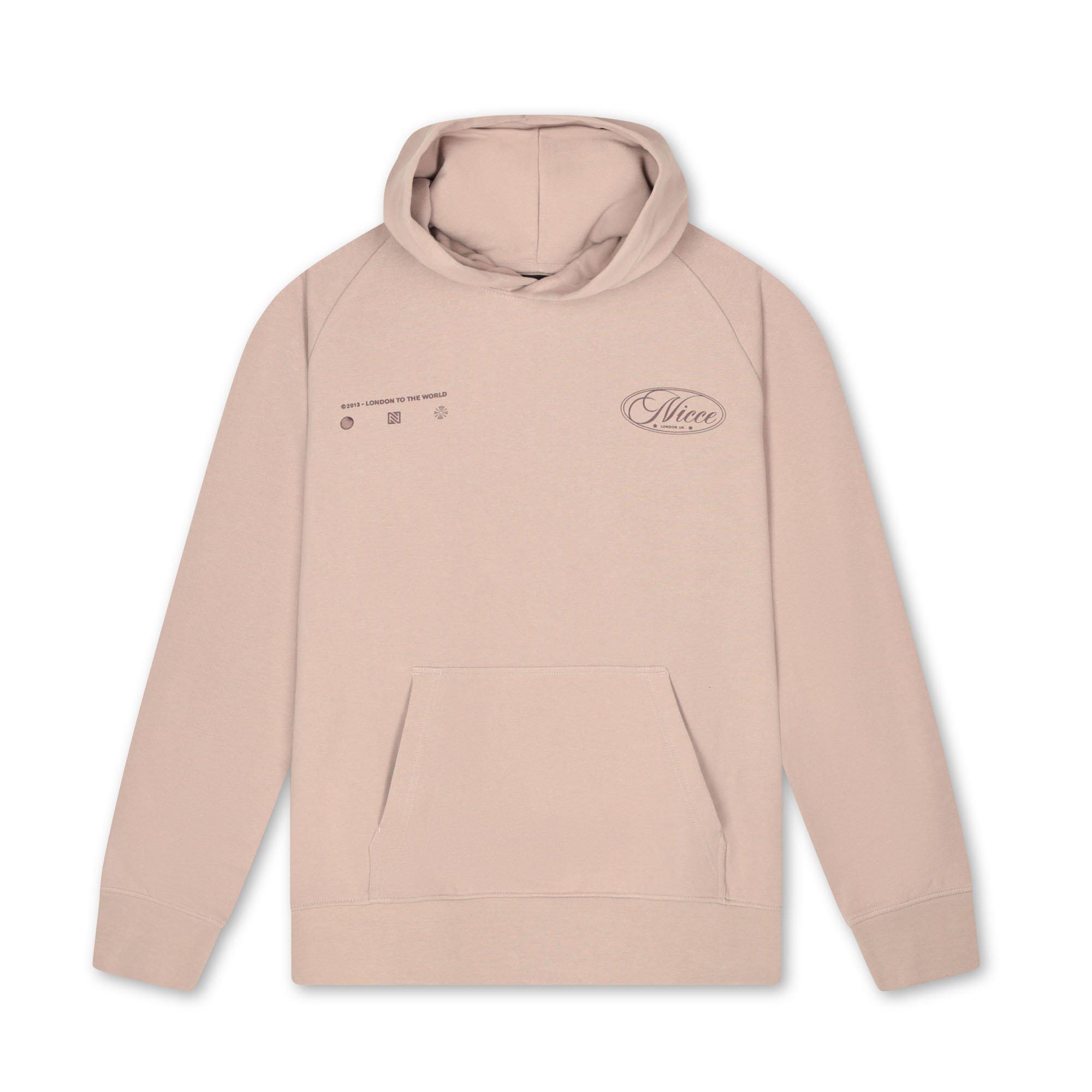 Ash Grey - Nicce - Men's Grant Pull Over Hoodie - 1