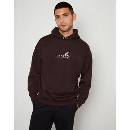 Threadbare Japan Graphic Fleece Hoodie Mens