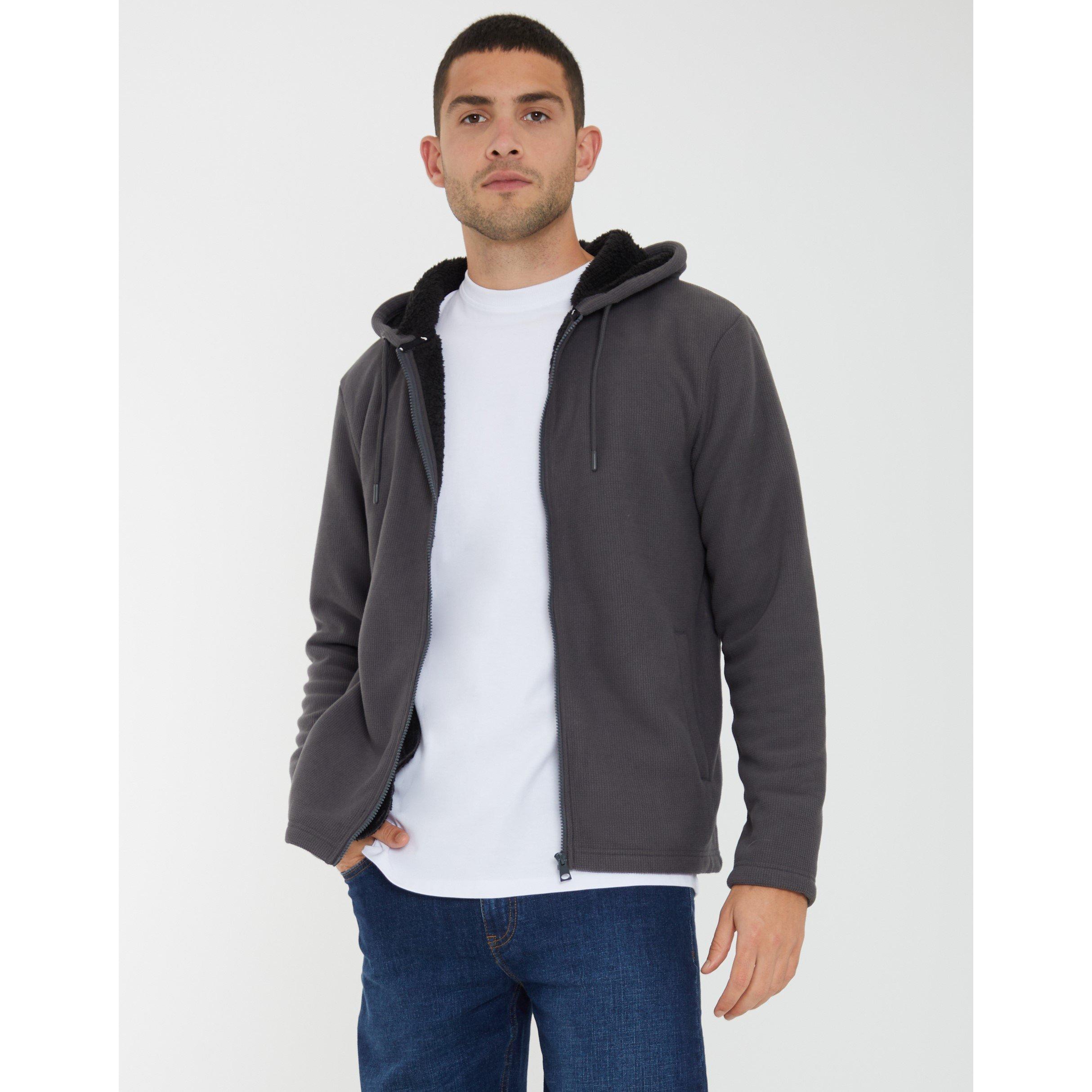 Pizarra - Threadbare - Full-Zip Fleece Hoodie - 1