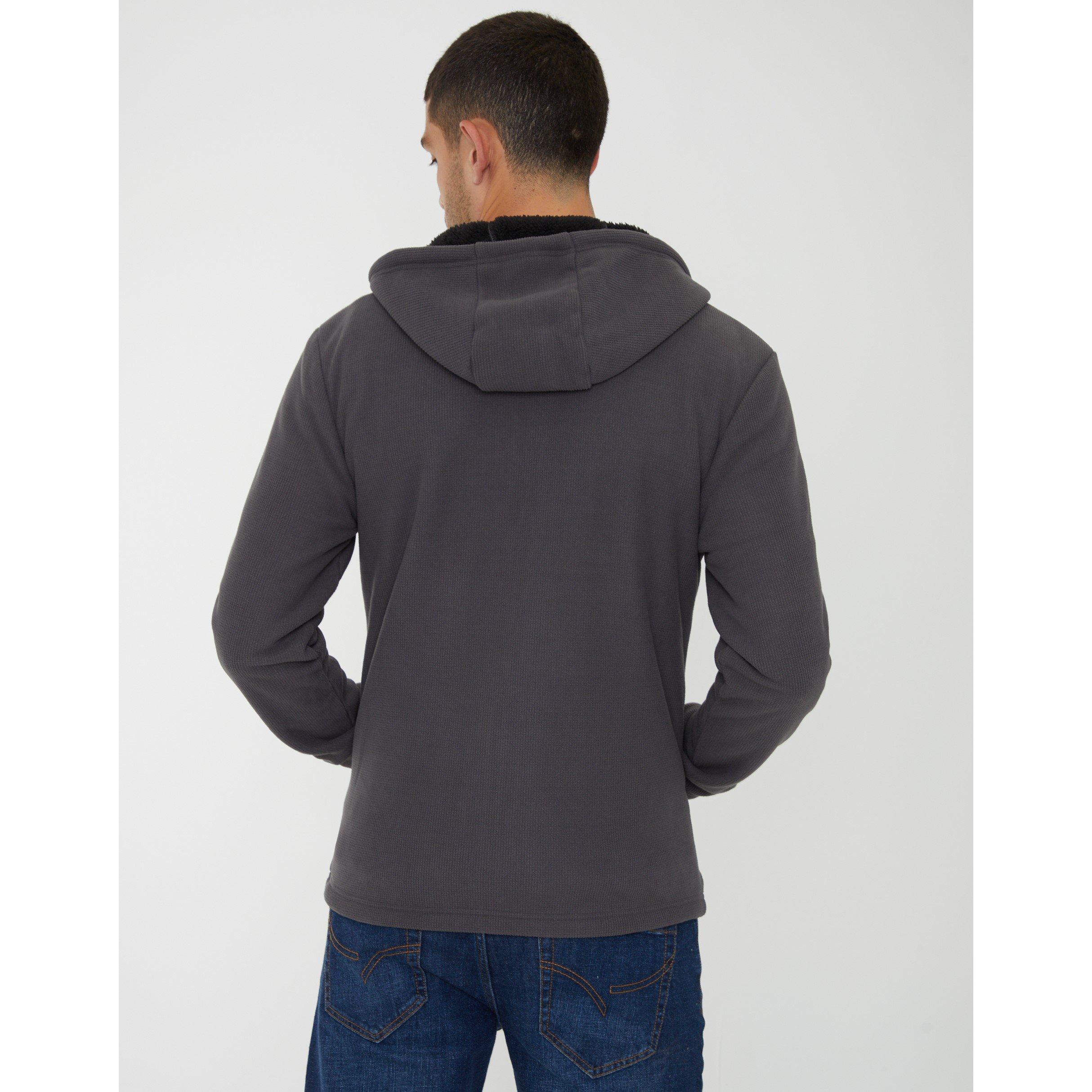Pizarra - Threadbare - Full-Zip Fleece Hoodie - 3