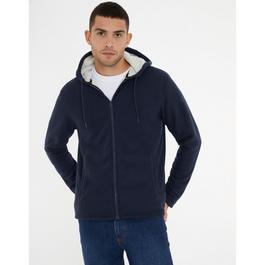 Threadbare Full Zip Fleece Mens