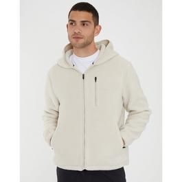 Threadbare Through Borg Zip Hoodie