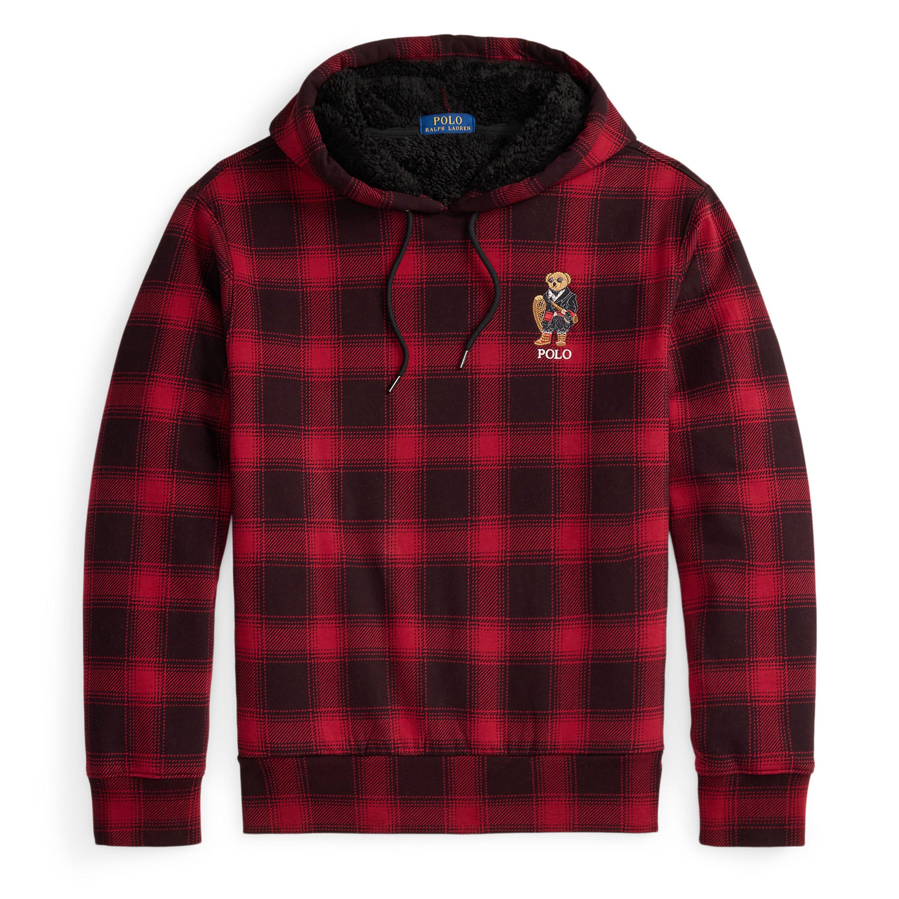 Red - Polo Ralph Lauren - Men's Bear Pullover Hoodie - 1