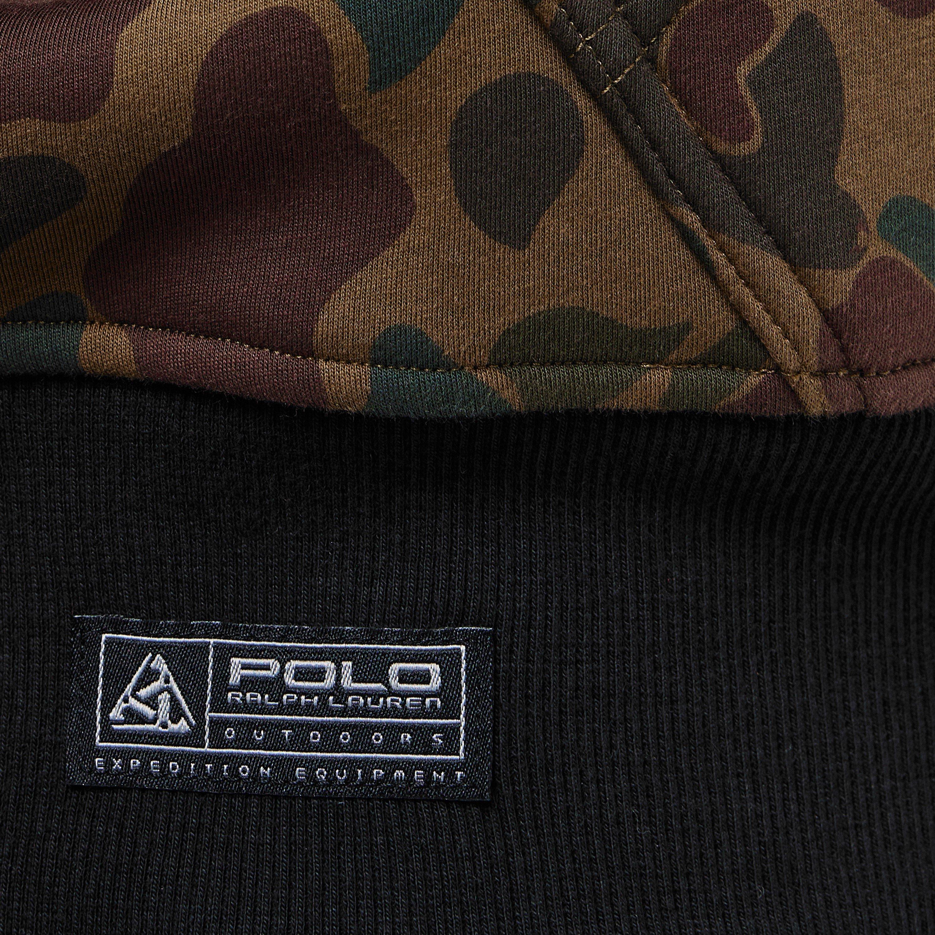 Company Olive - Polo Ralph Lauren - Men's Camo Full-Zip Hoodie - 5