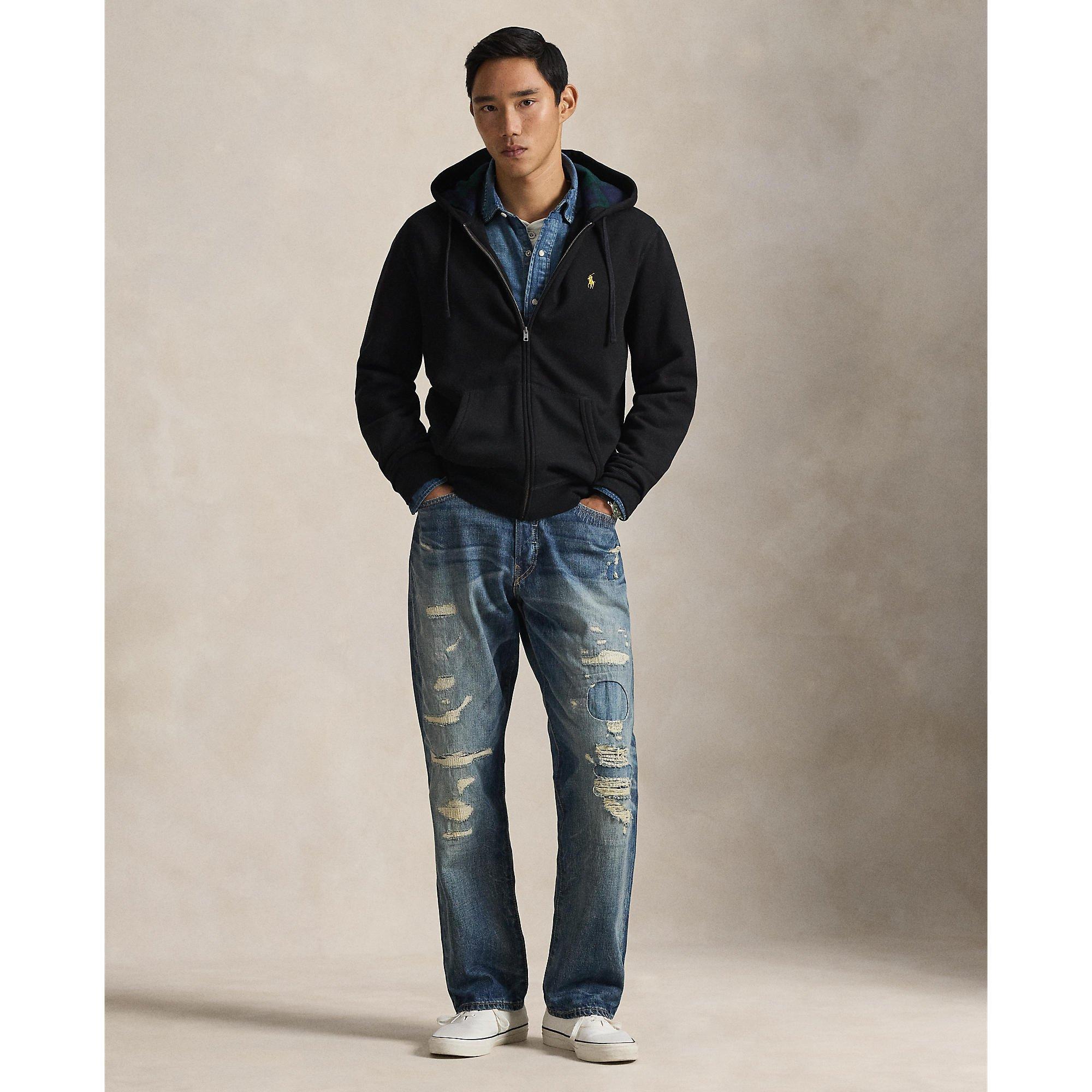 Polo Ralph Lauren Men's Gold Full-Zip Hoodie | Flannels