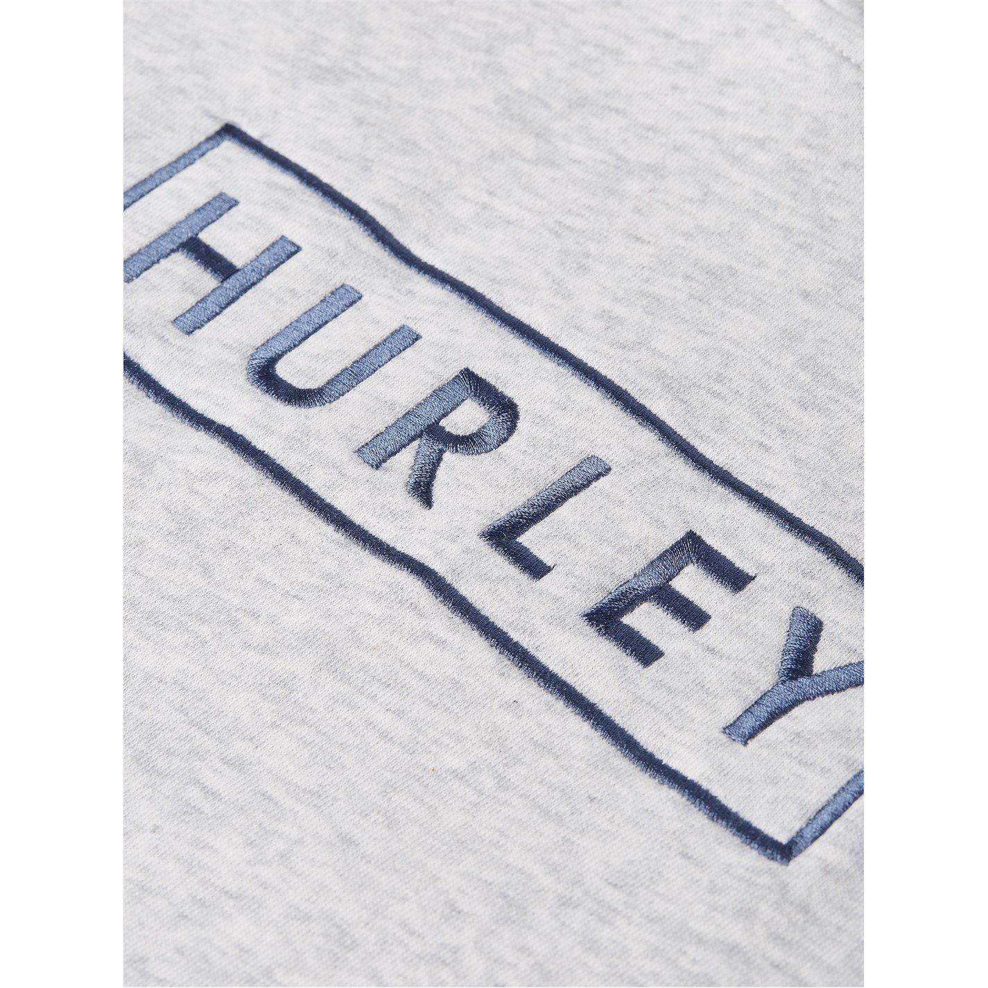 Grey/Grey - Hurley - Box Fleece Hoodie - 2