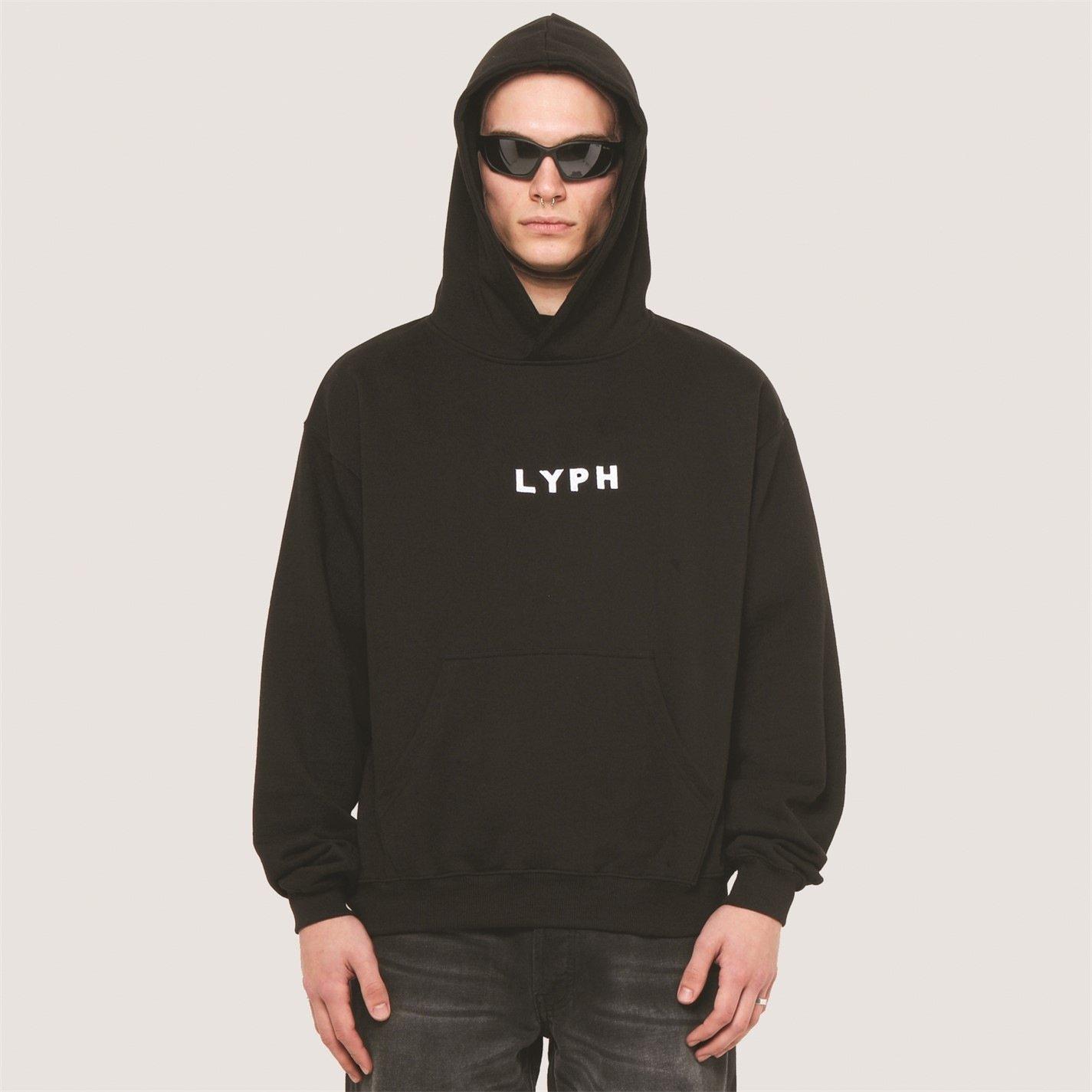 Schwarz - LYPH - Empty Hoodie - 3