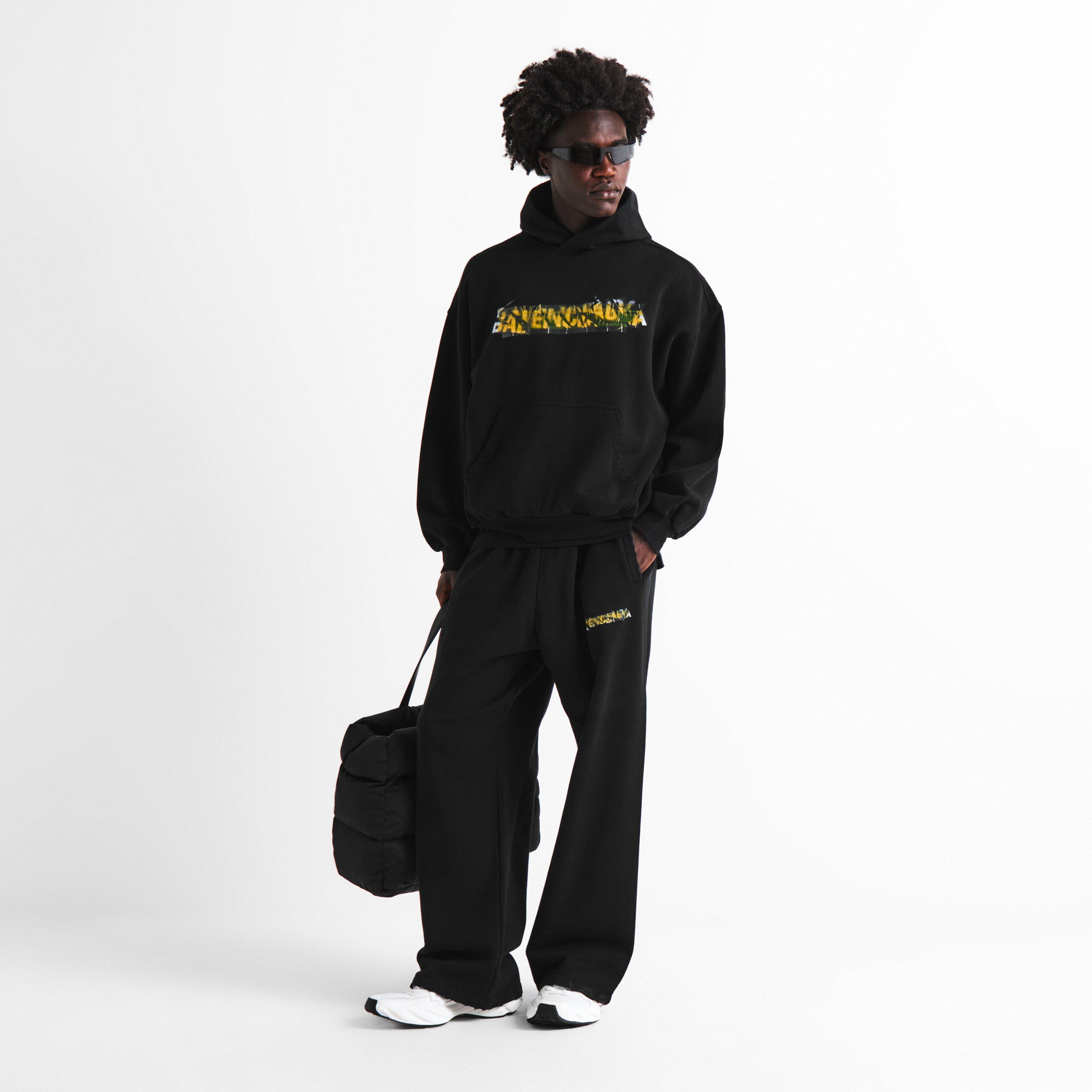 Black - Balenciaga - Men's Overhead Hoodie - 5