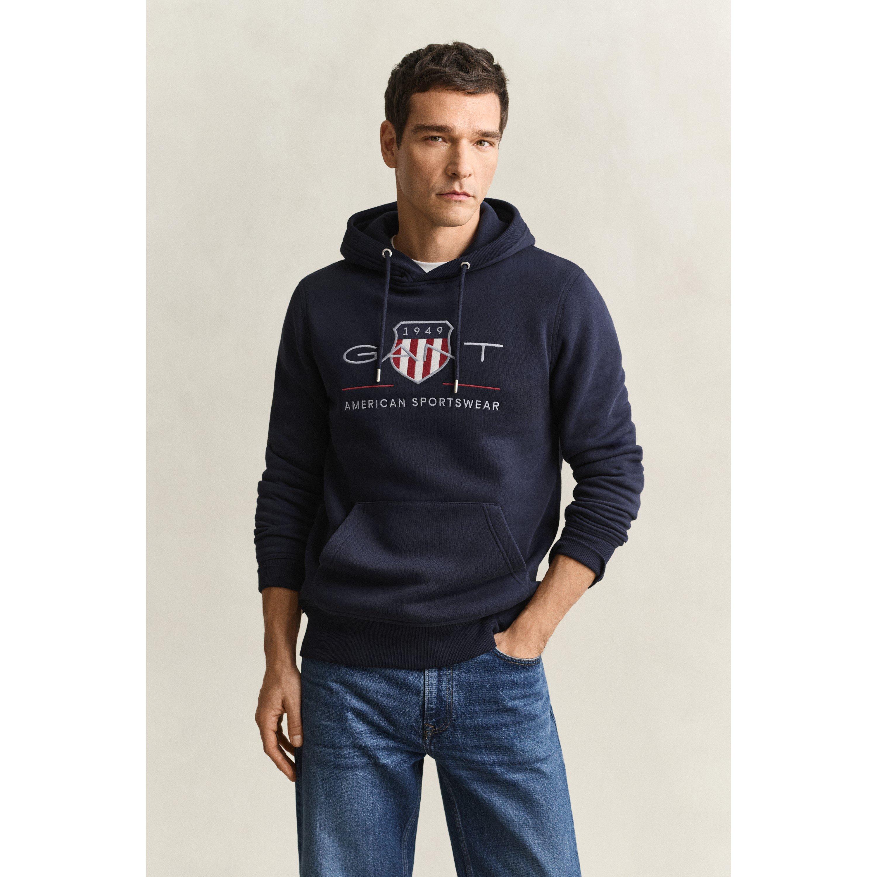 Navy 433 - Gant - Gant Lrg Logo OTH Hd Sn64 - 2