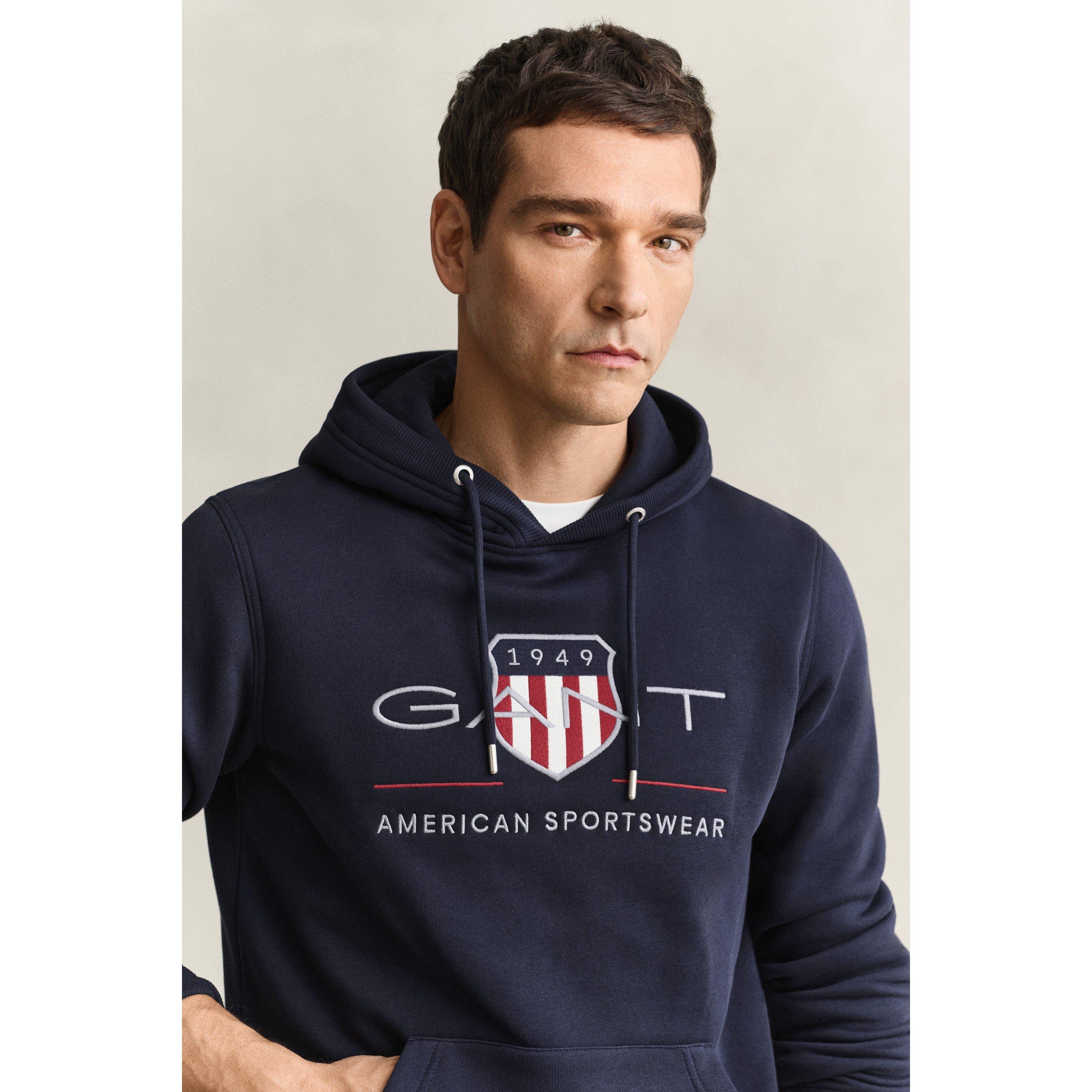 Navy 433 - Gant - Gant Lrg Logo OTH Hd Sn64 - 4