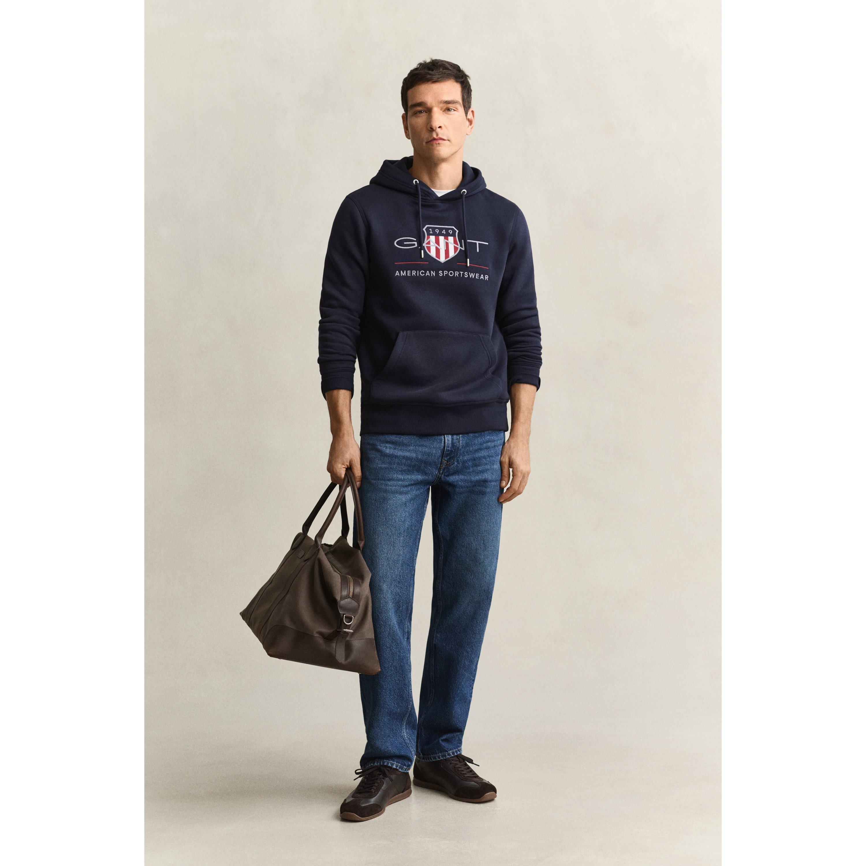 Navy 433 - Gant - Gant Lrg Logo OTH Hd Sn64 - 5