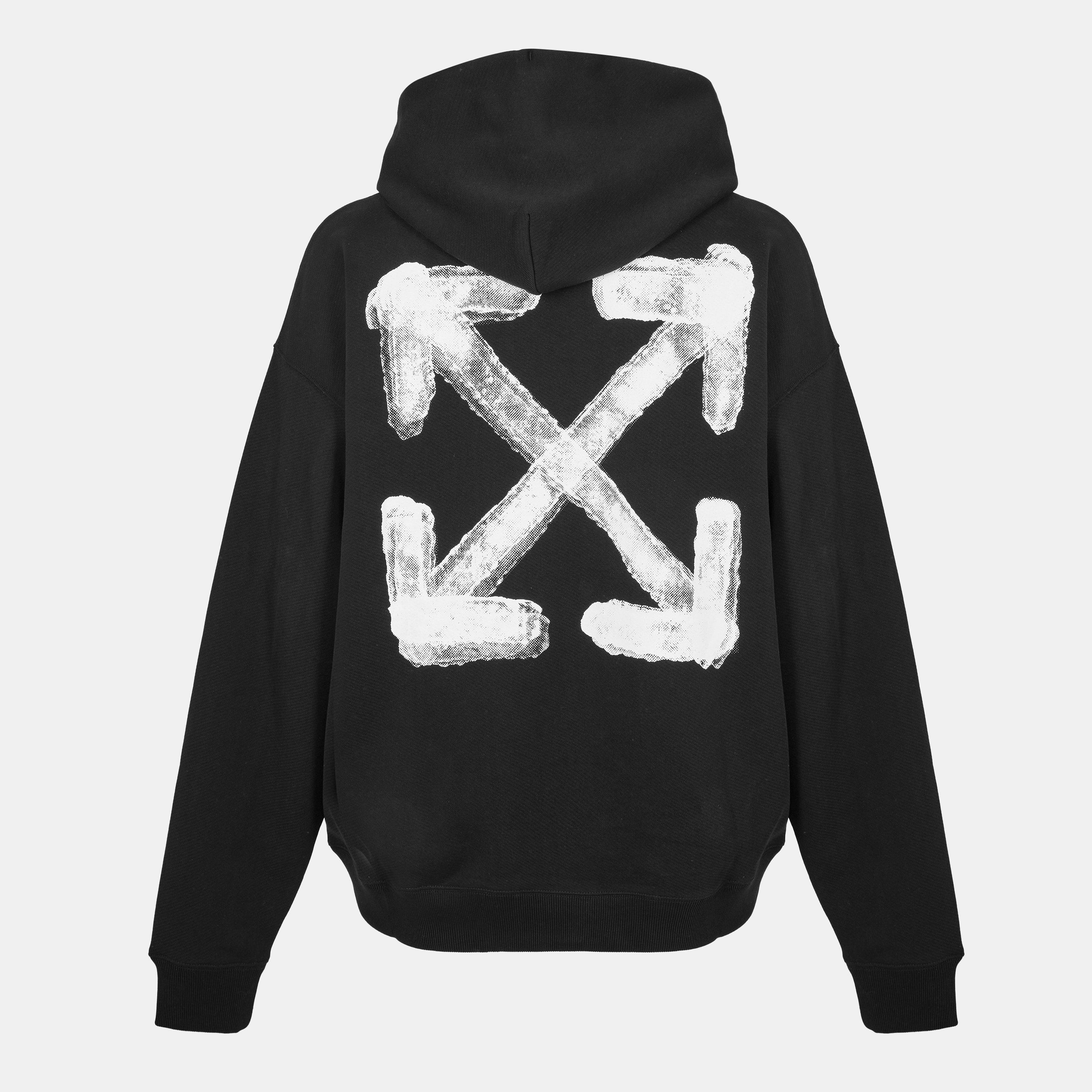 Negro-Blanco - Off White - Skate Hoddie Sn99 - 2