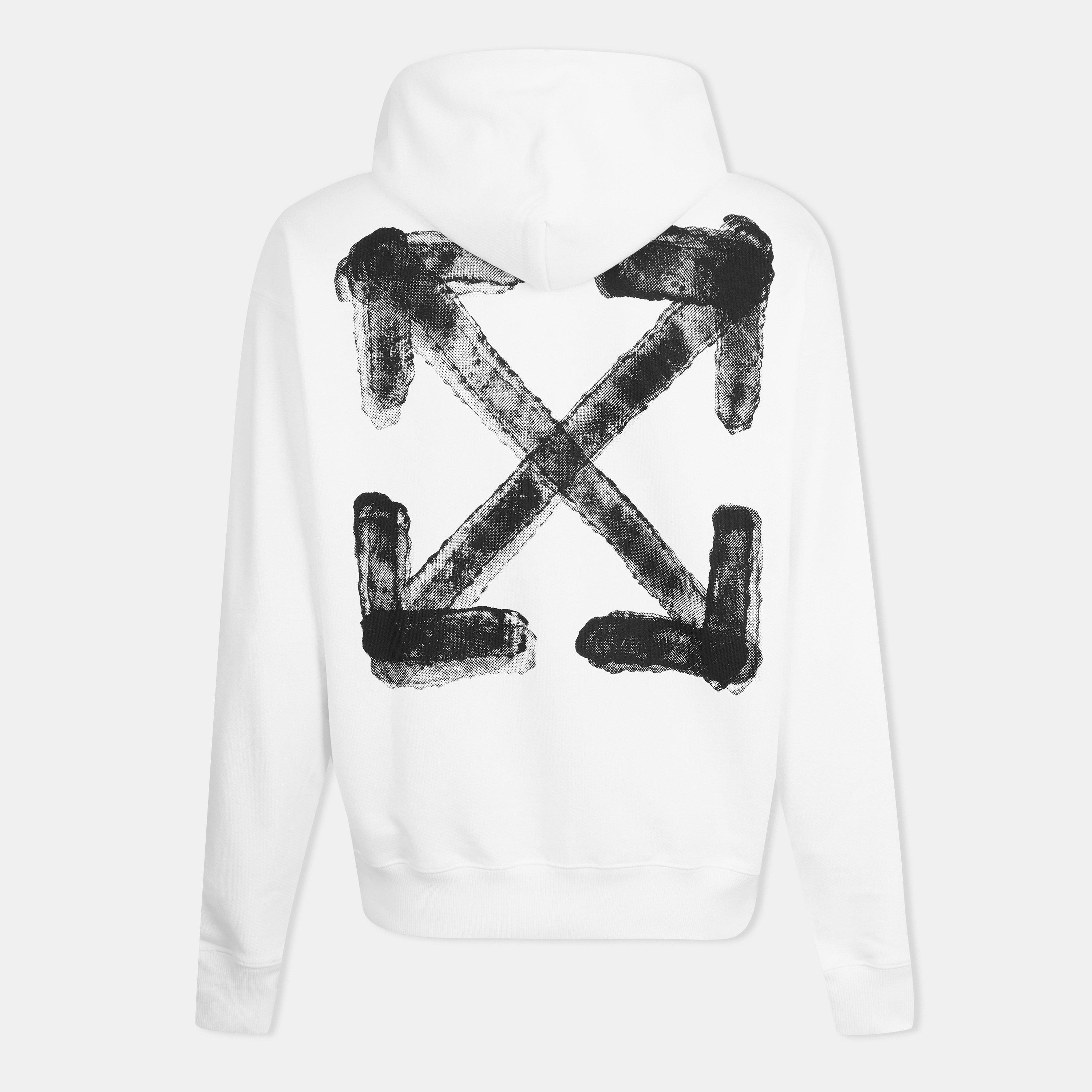 Wit-Zwart - Off White - Skate Hoddie Sn99 - 2